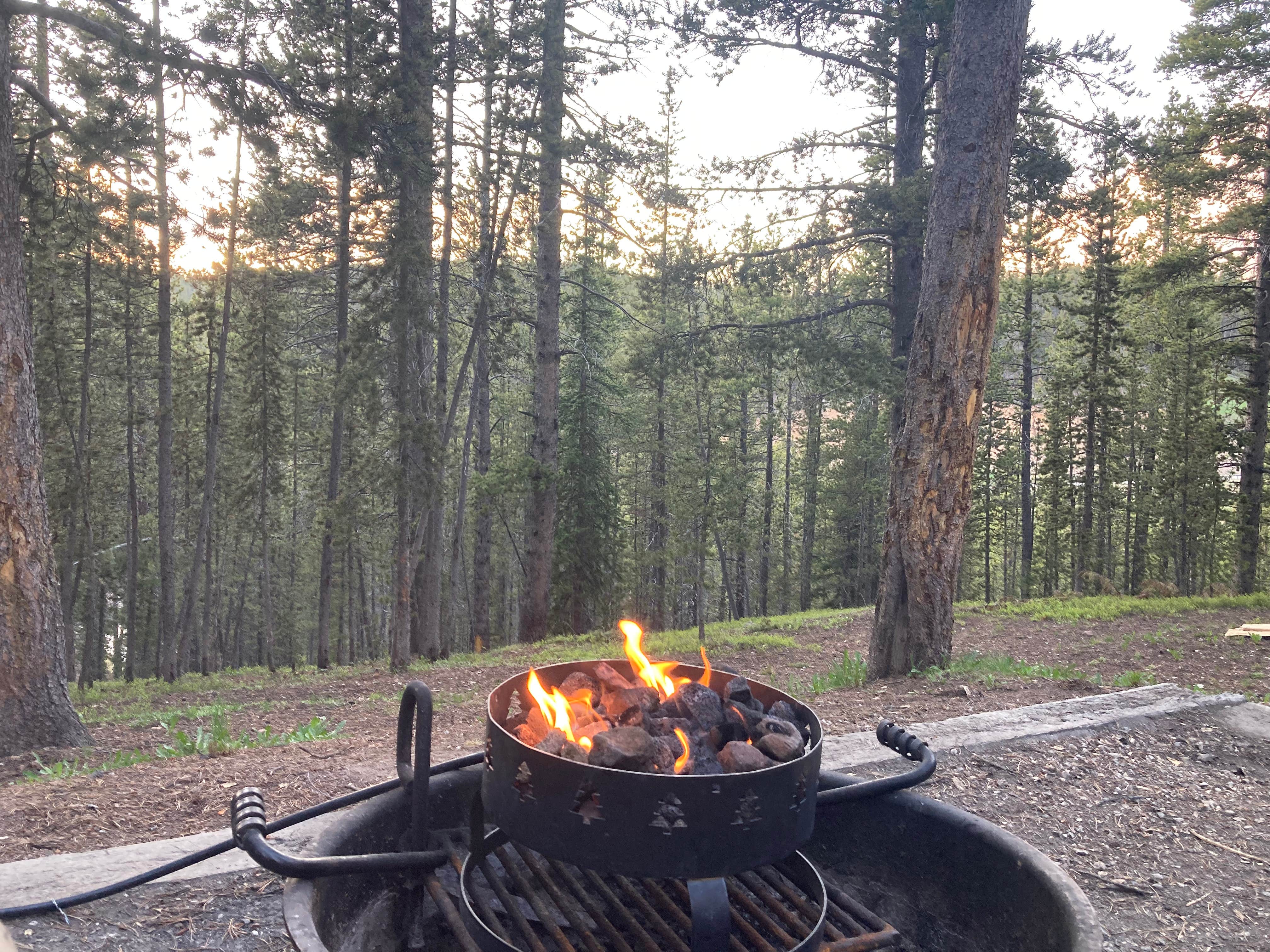 Camper-submitted photo at Sibley Lake near Wolf, WY