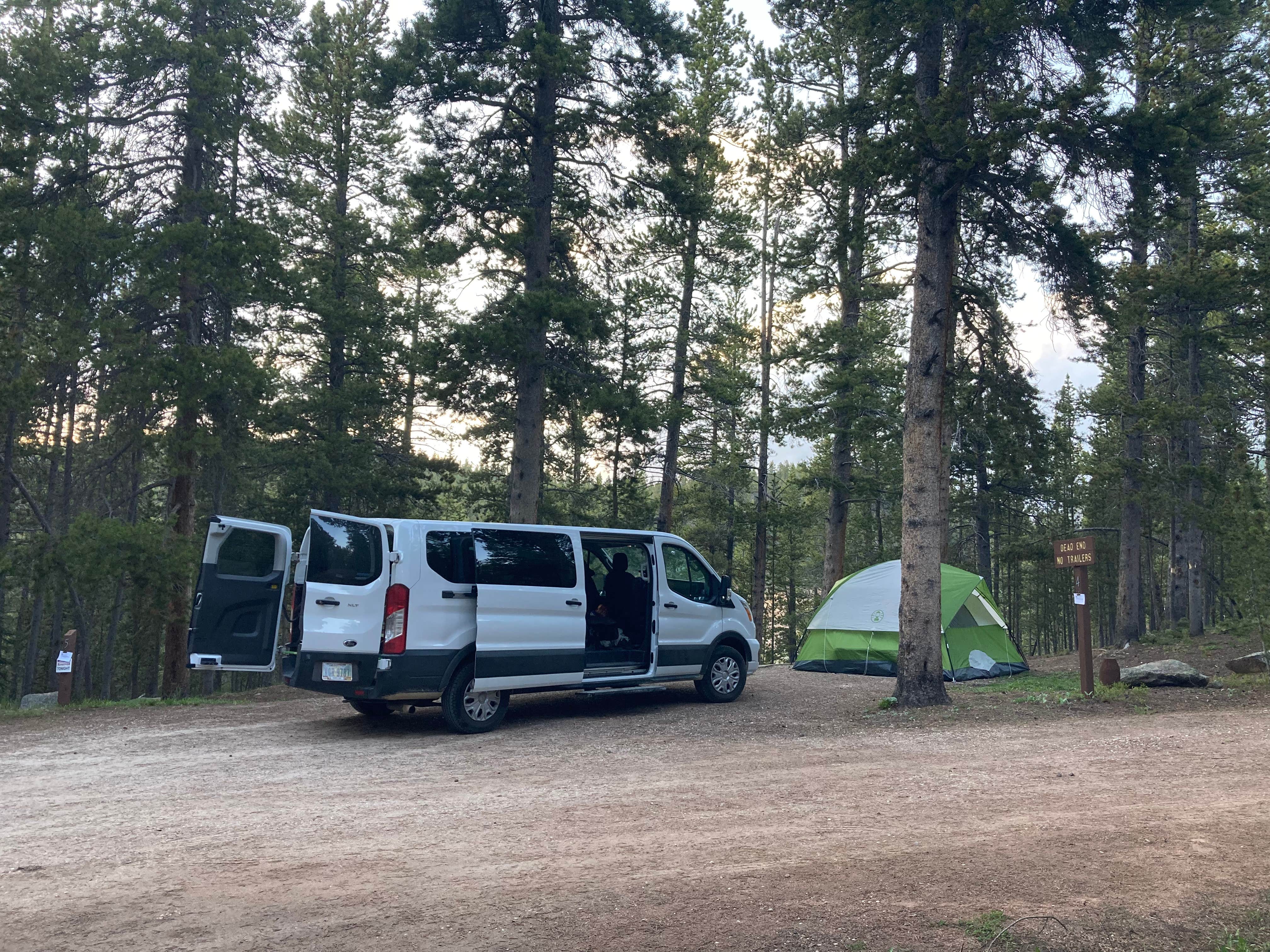 Camper-submitted photo at Sibley Lake near Wolf, WY