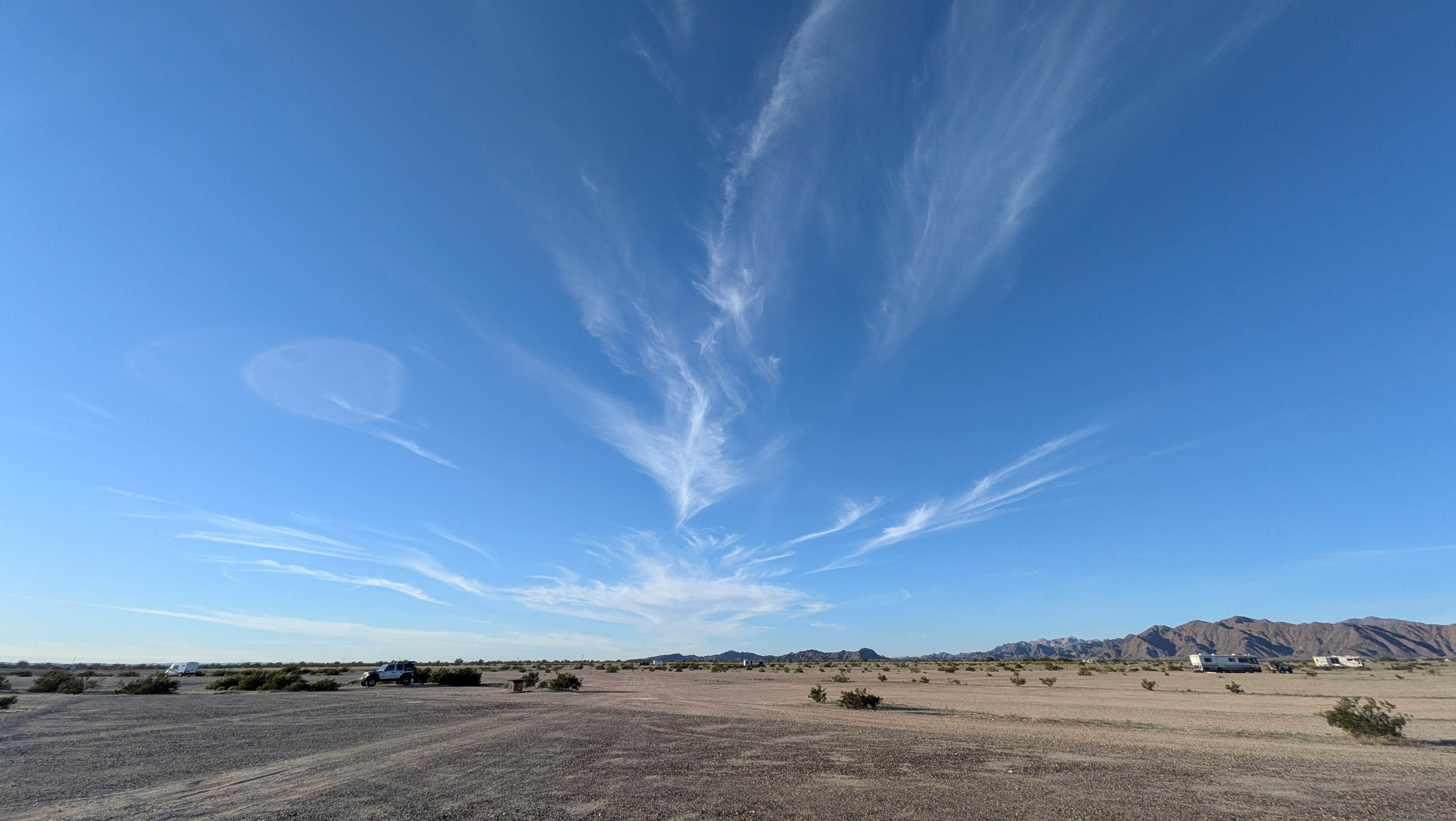 Chandler M.'s photo of a dispersed camping area at Sidewinder Rd. Dispersal Camping near Imperial, CA