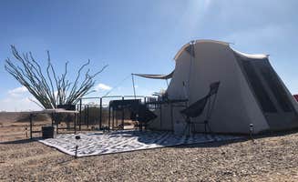 Imerie T.'s photo of a dispersed camping area at Sidewinder Road Camp near Wellton, AZ