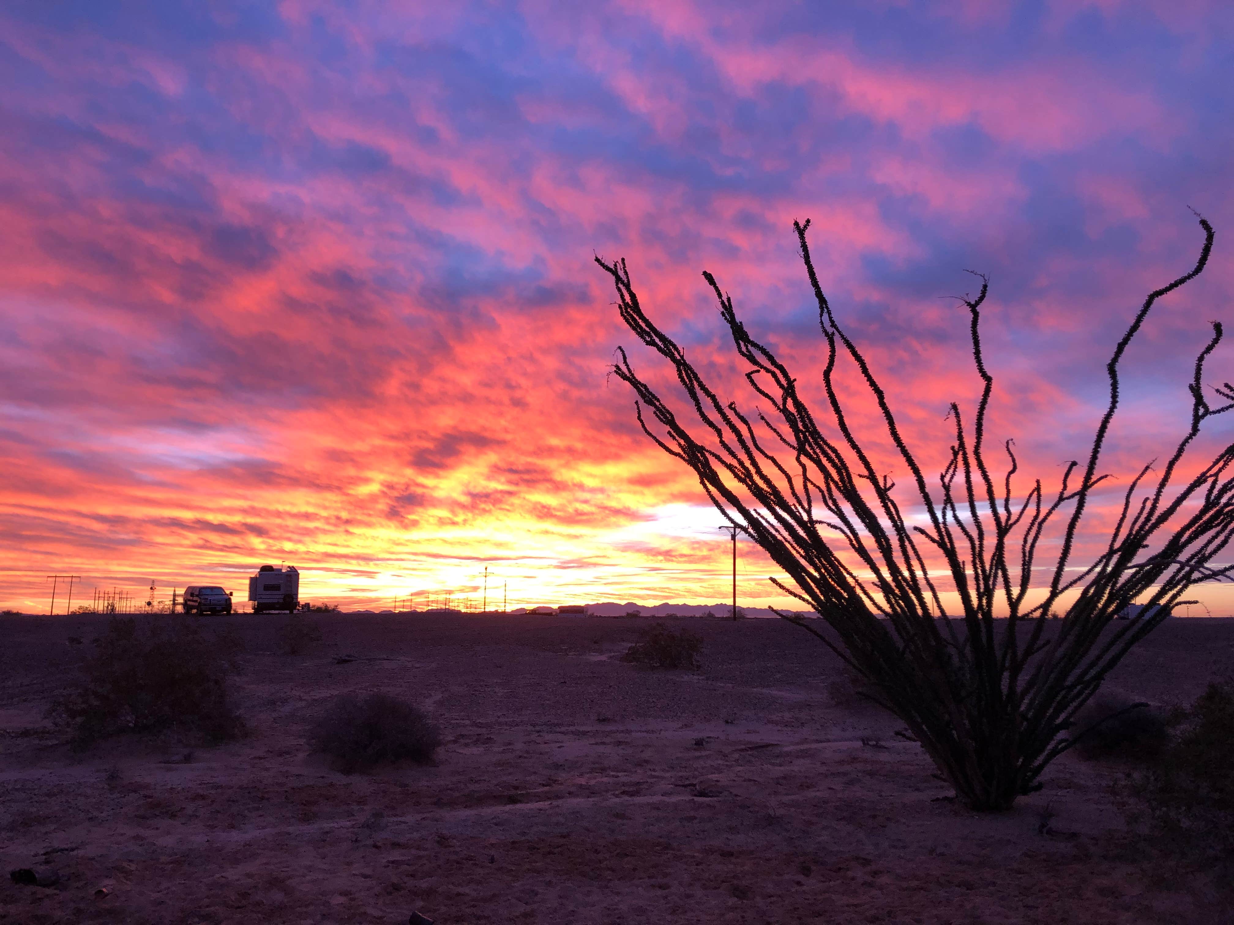 Camper-submitted photo at Sidewinder Road Camp near Winterhaven, CA