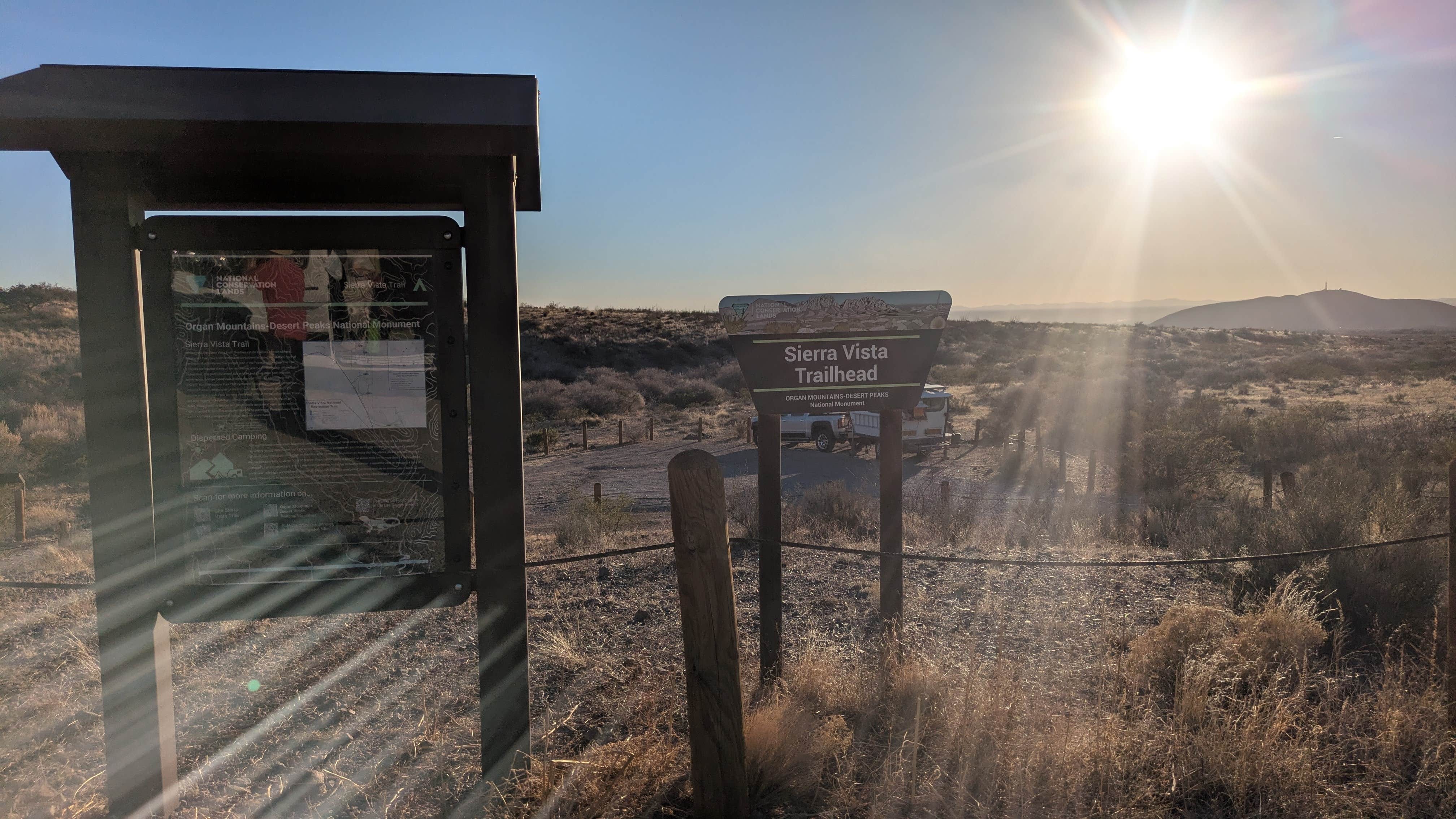 Vidalia S.'s photo of a dispersed camping area at Sierra Vista near Sunland Park, NM