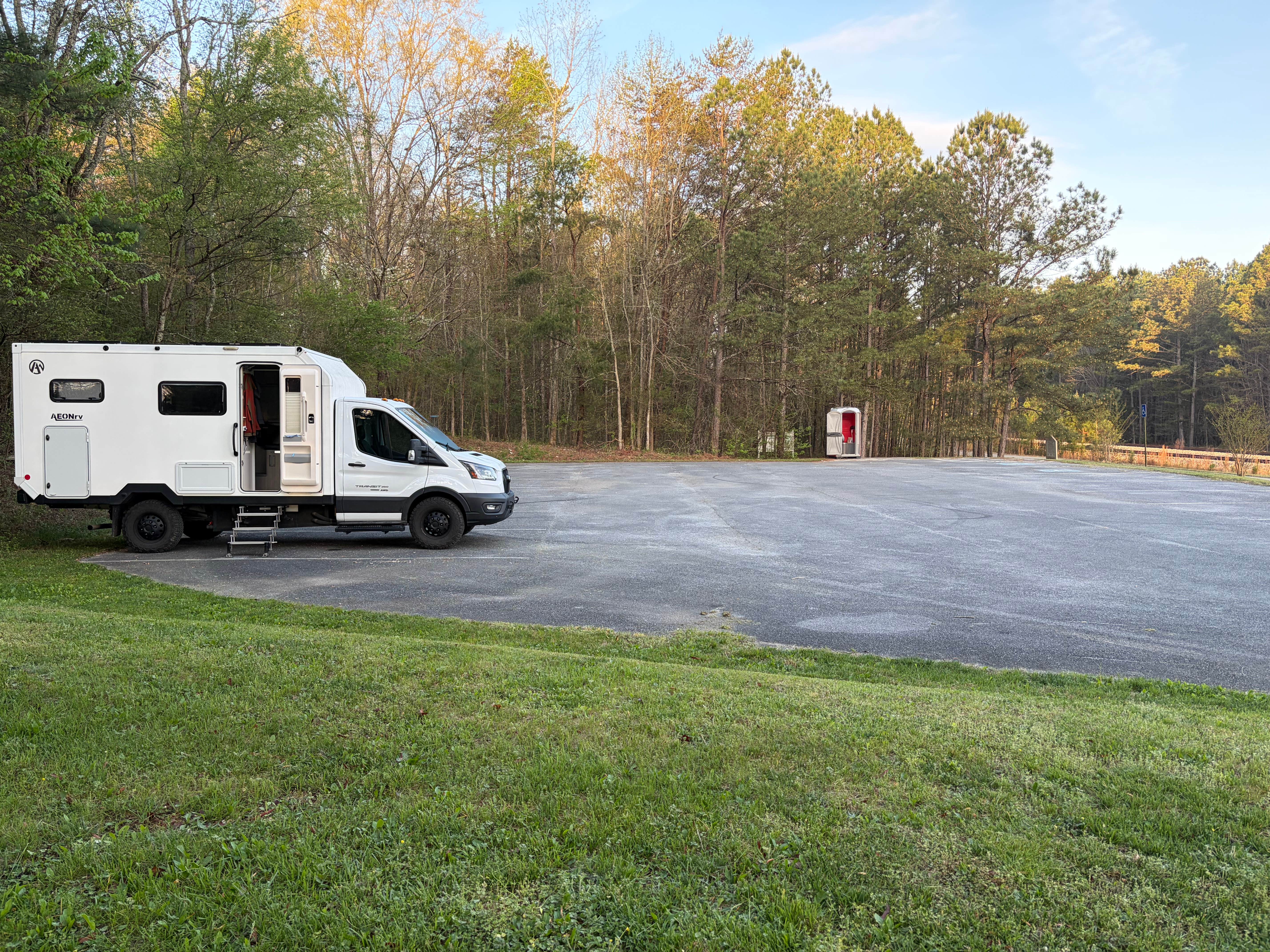 Camper-submitted photo at Silver Comet Trailhead Parking Lot near Rockmart, GA