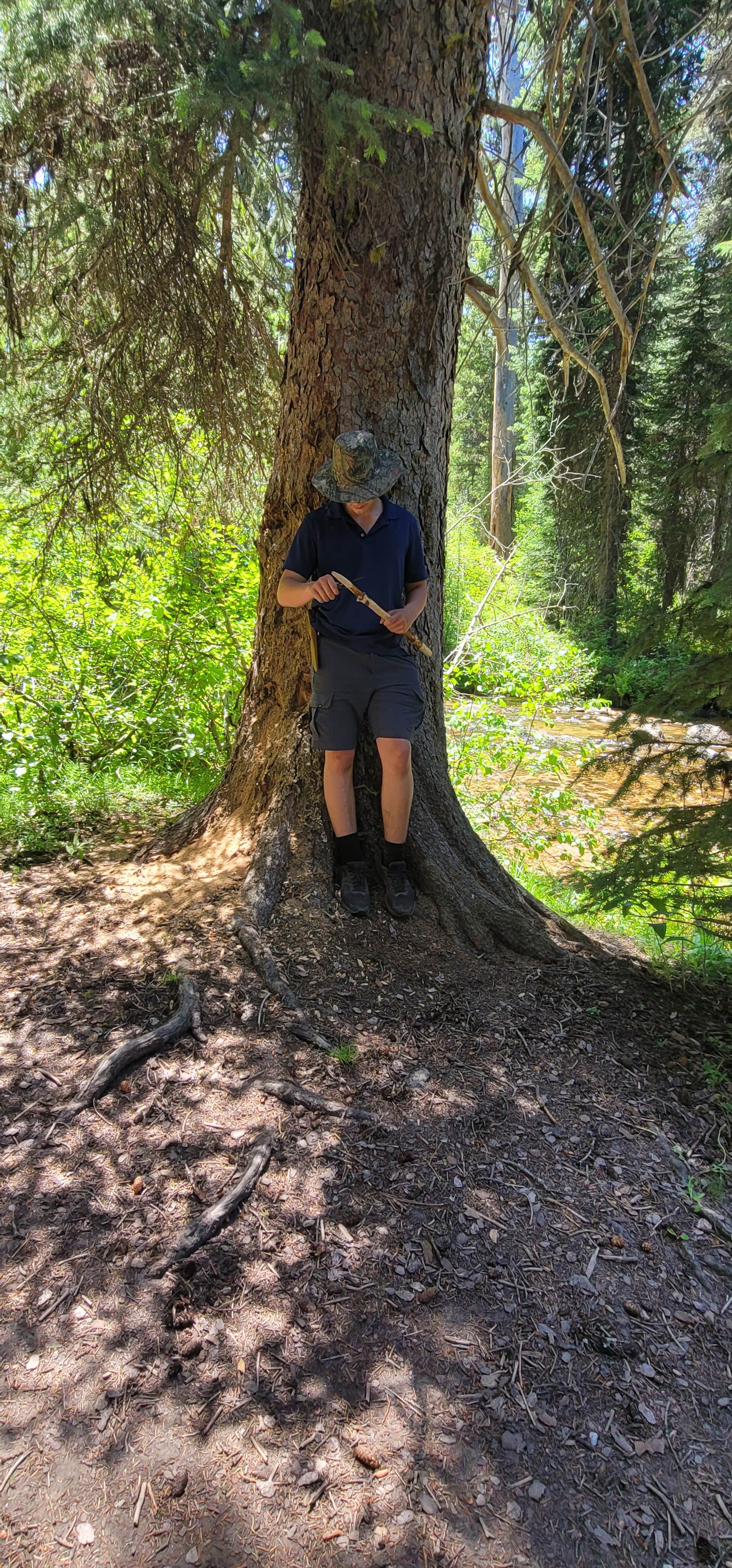 Camper-submitted photo at Silver Creek Plunge near Cascade, ID