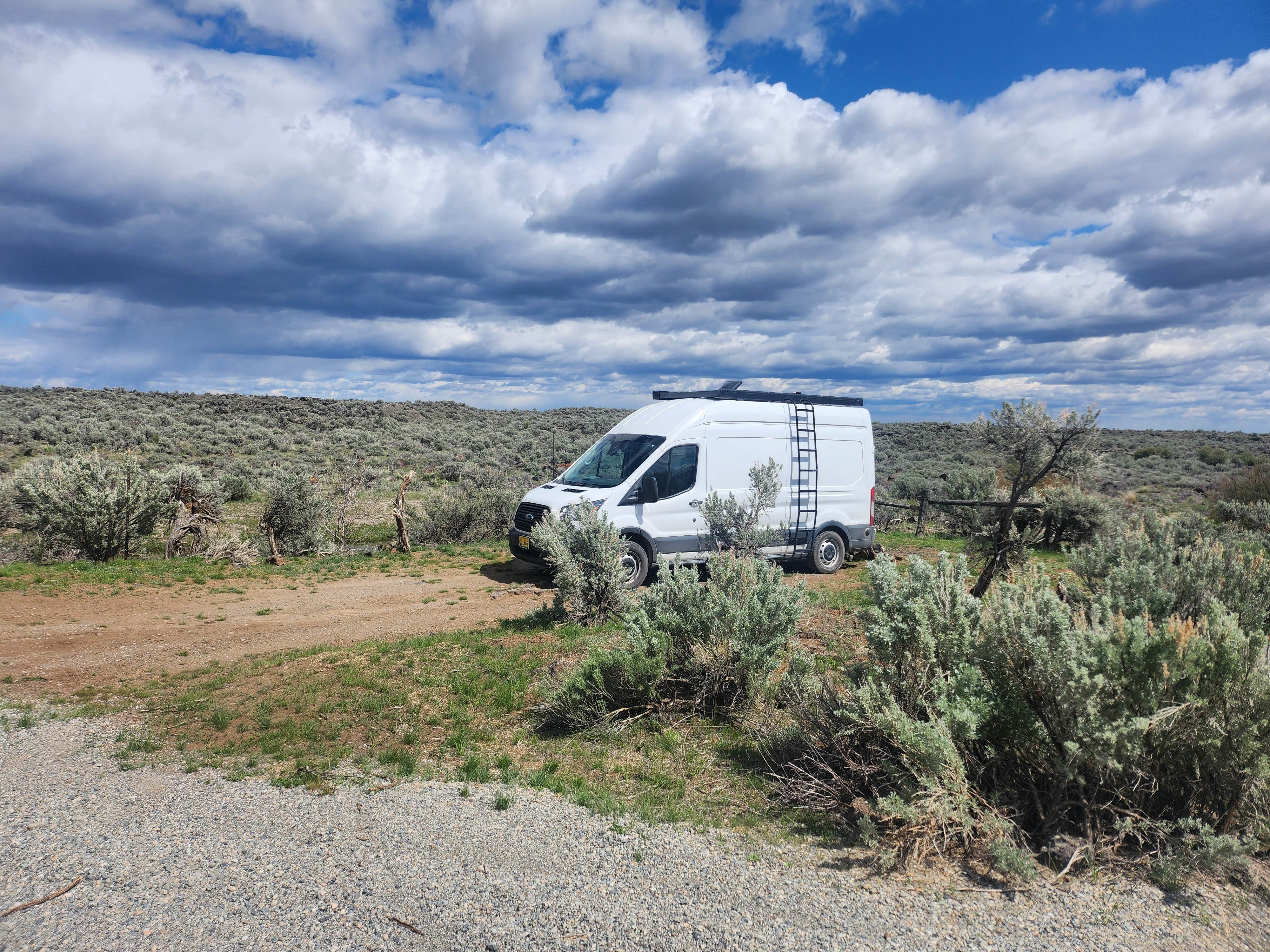 Kelda C.'s photo of rv camping at Silver Creek Public Access Dispersed near Ketchum, ID