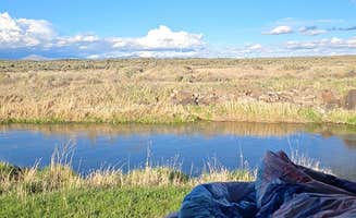 ekastroll's photo of a dispersed camping area at Silver Creek Public Access Dispersed near Craters of the Moon National Monument