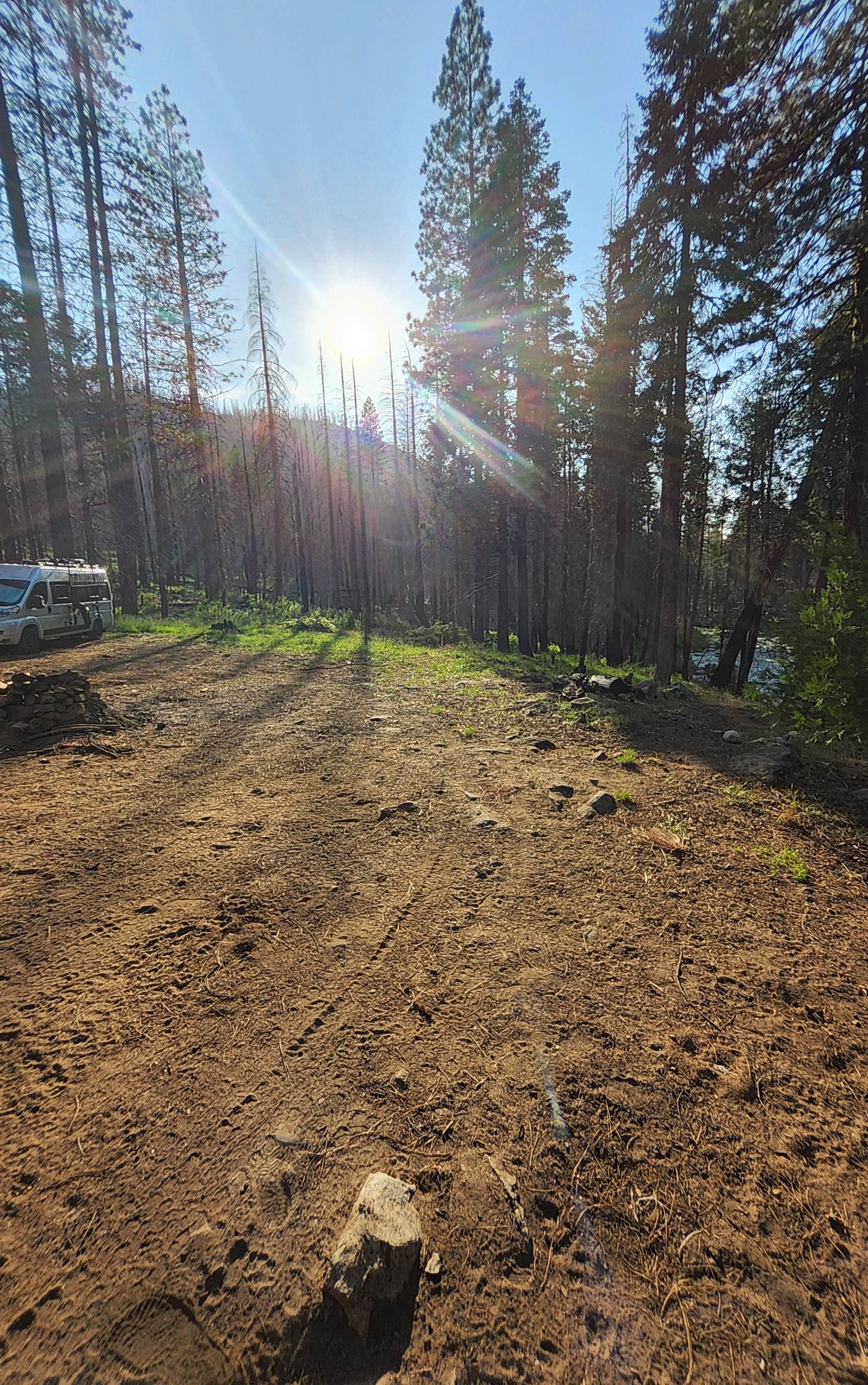 SpentBrassOffroad B.'s photo of a dispersed camping area at Silver Fork River Camping near Colfax, CA