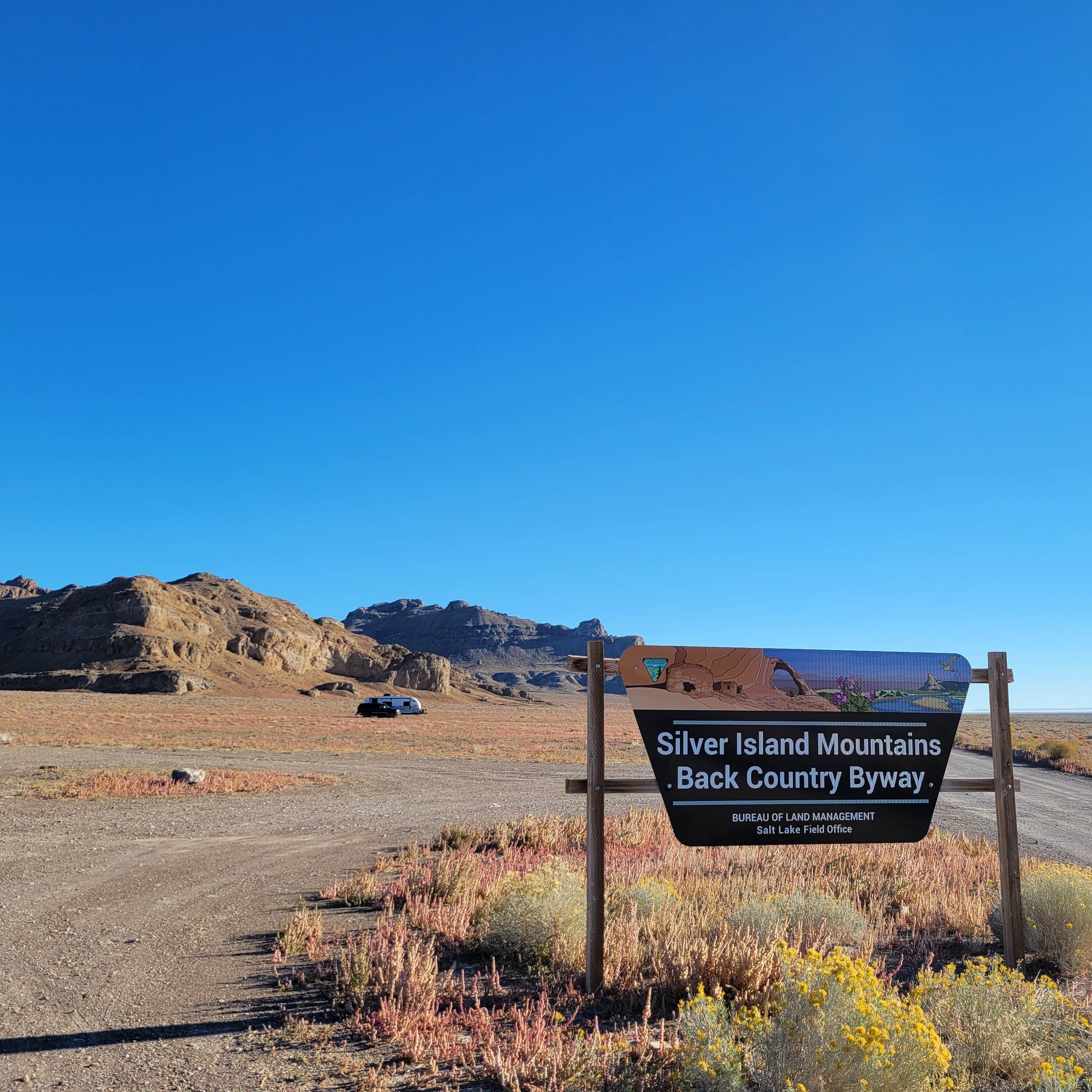 Camper submitted image from Silver Island Mountains by Bonneville Salt Flats - 3