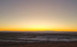 Camping near Pilot Peak Lookout: Silver Island Mountains by Bonneville Salt Flats, Wendover, Utah