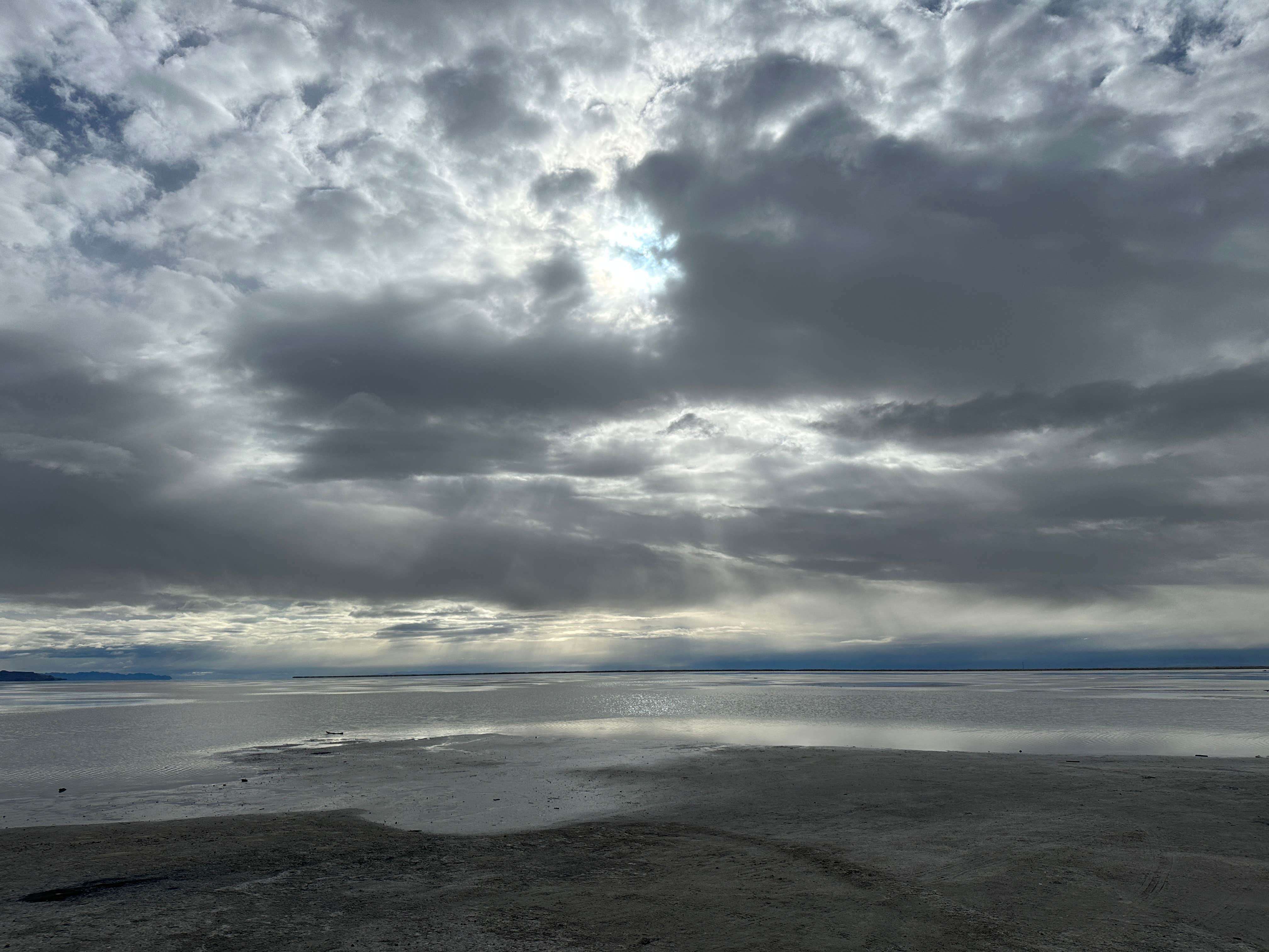 Niko L.'s photo of a dispersed camping area at Silver Island Mountains by Bonneville Salt Flats near West Wendover, NV