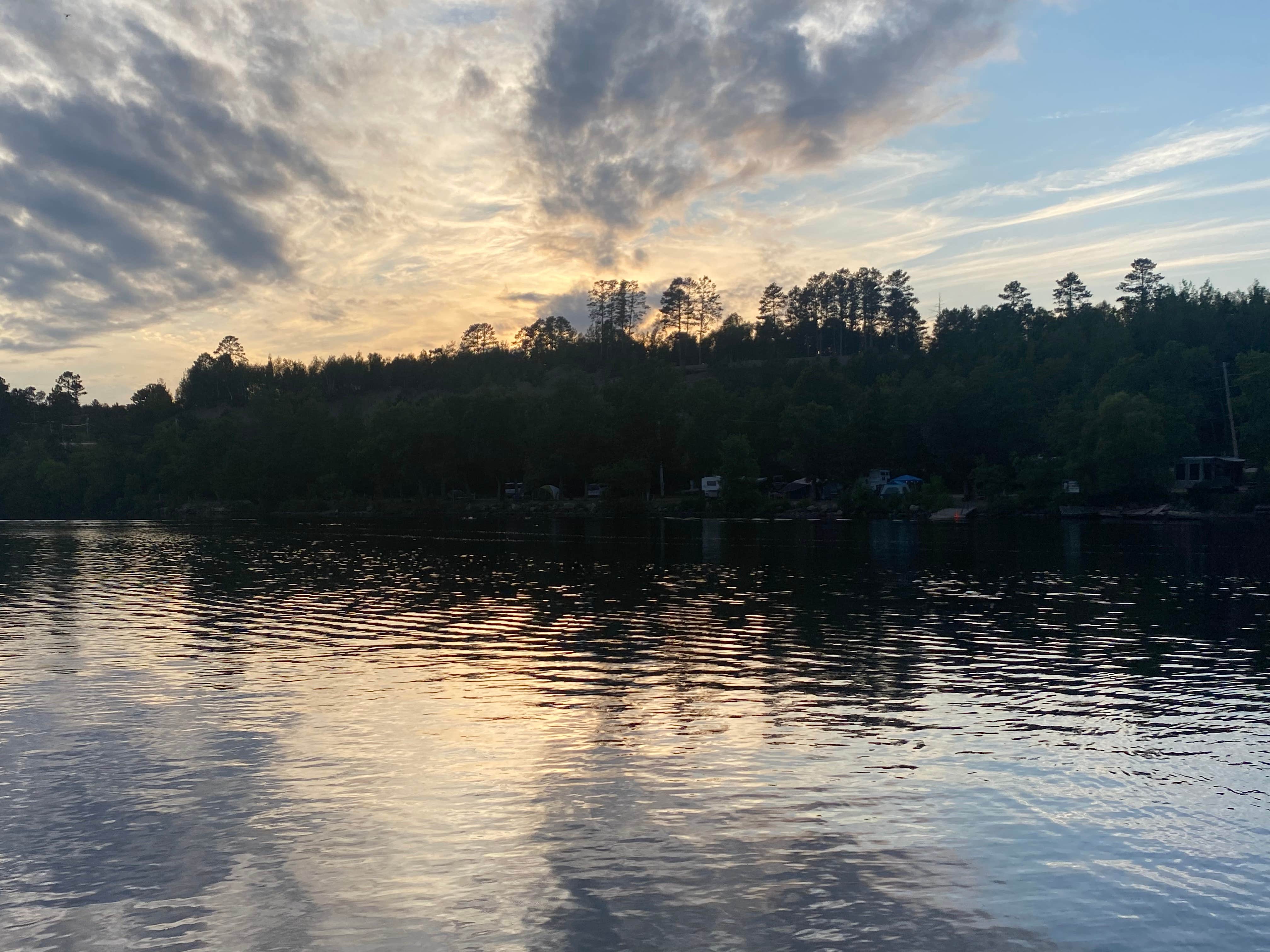 Camper-submitted photo at Silver Rapids Lodge near Biwabik, MN