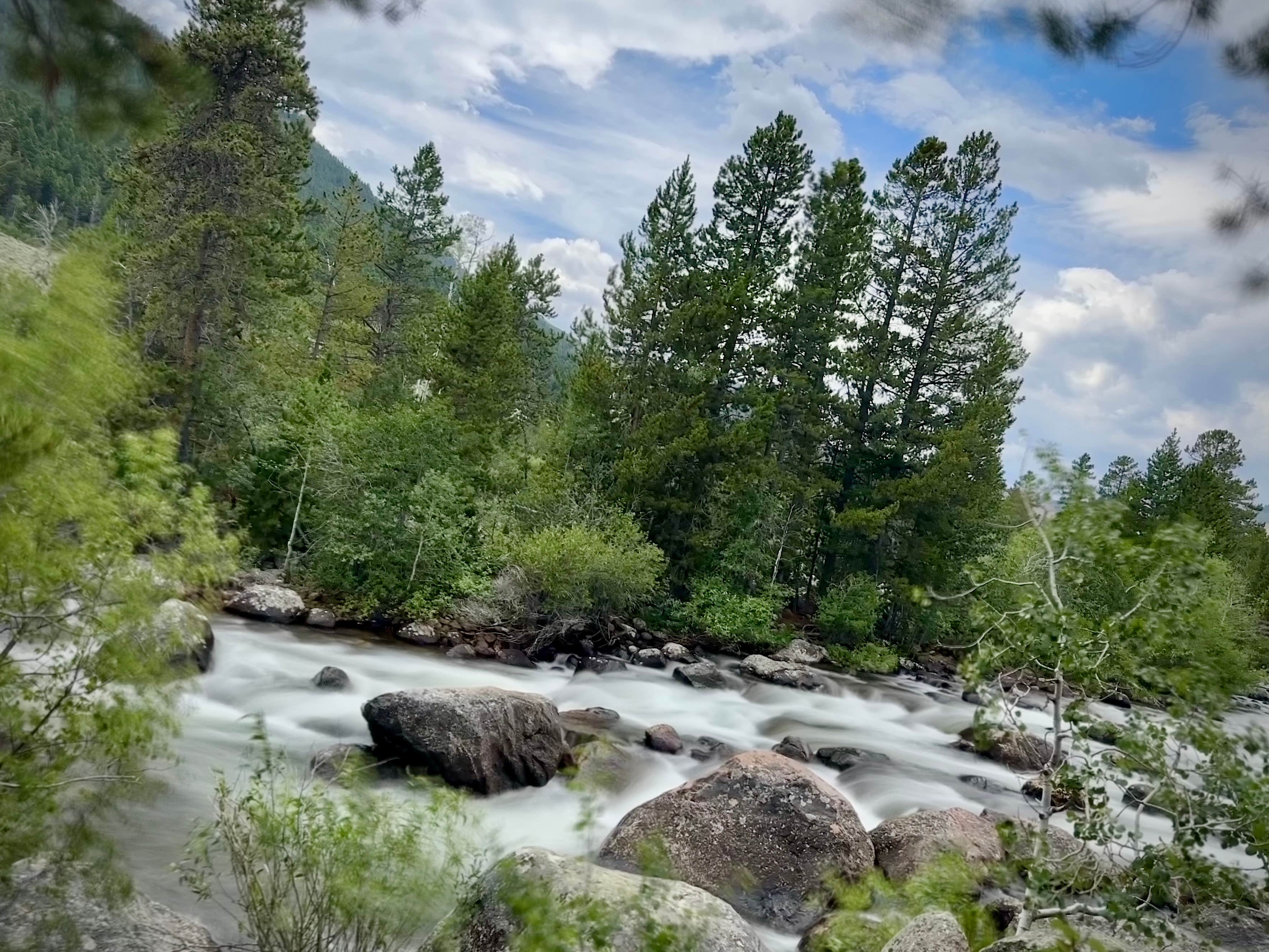 Camper-submitted photo at Sinks Canyon Campground near Lander, WY