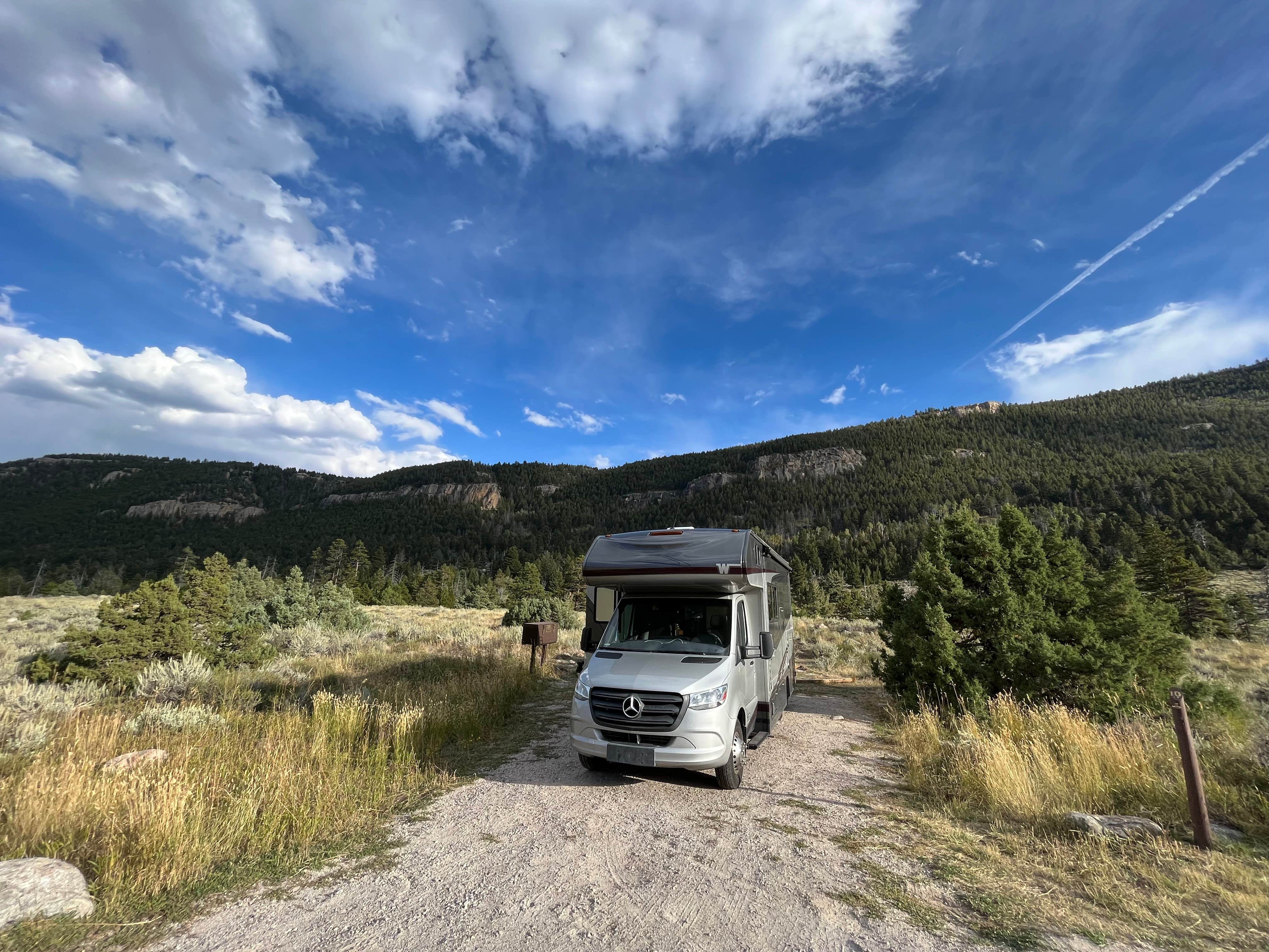 Camper-submitted photo at Sinks Canyon Campground near Lander, WY
