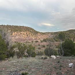 Six Mile Canyon Road Dispersed Site