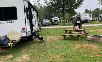 andrew's photo of rv camping at Skagit River RV & Campground near Rockport, WA