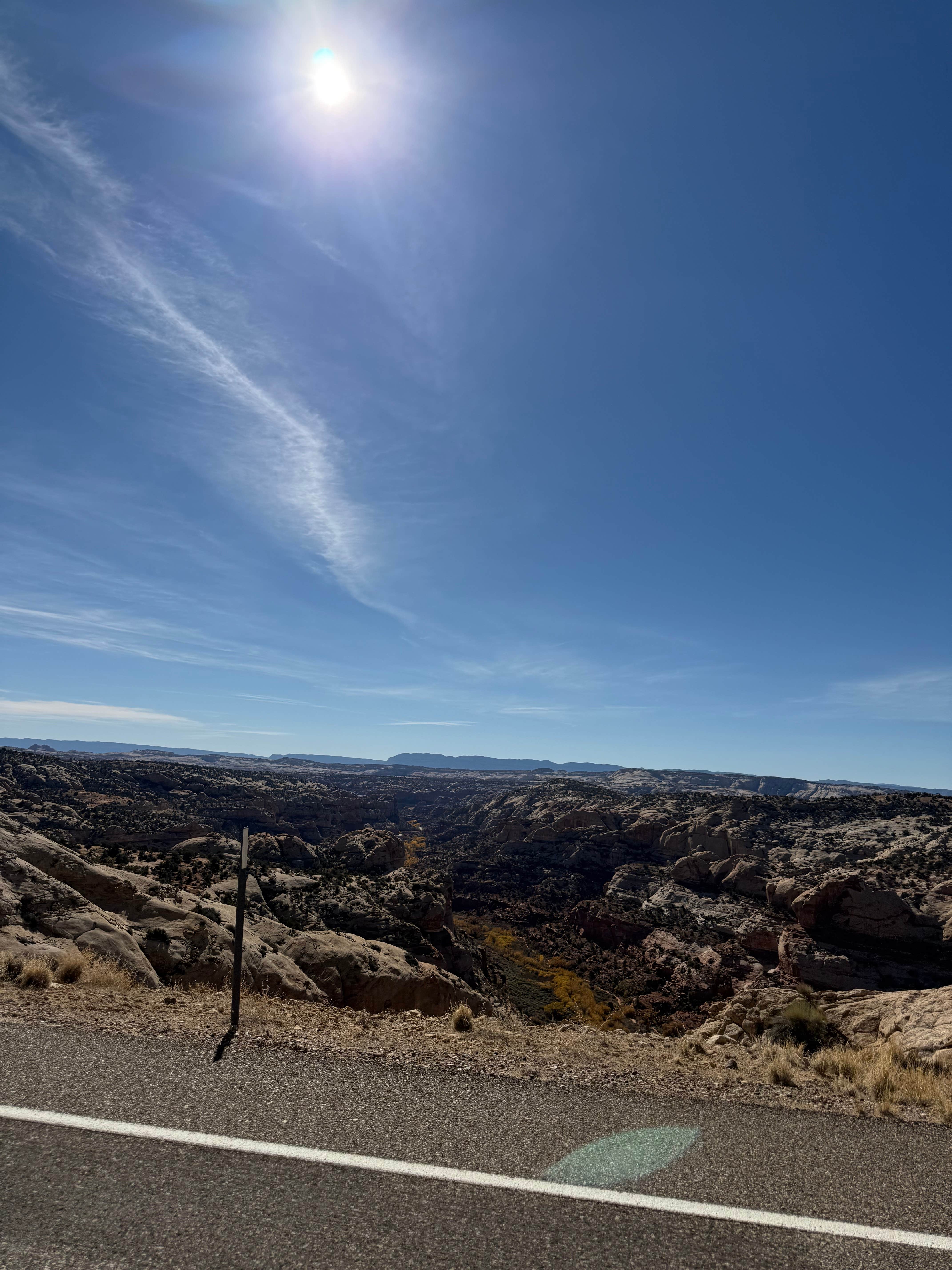 Stacia M.'s photo of a dispersed camping area at Slick Rock Overlook Outside of Boulder near Escalante, UT