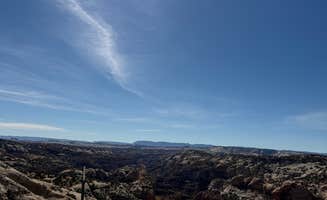 Stacia M.'s photo of a dispersed camping area at Slick Rock Overlook Outside of Boulder near Boulder, UT