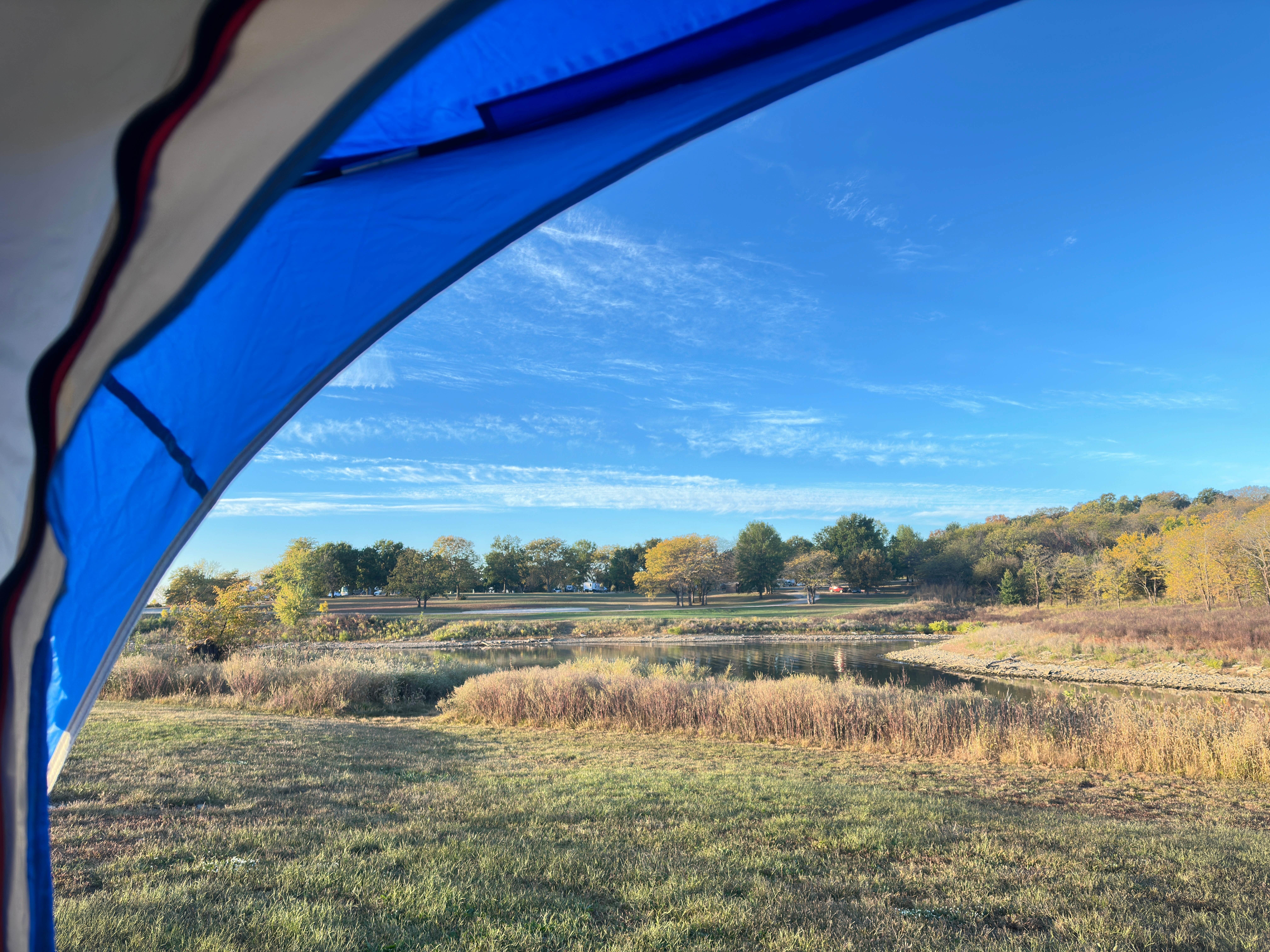 Camper submitted image from COE Perry Lake Slough Creek Park - 4