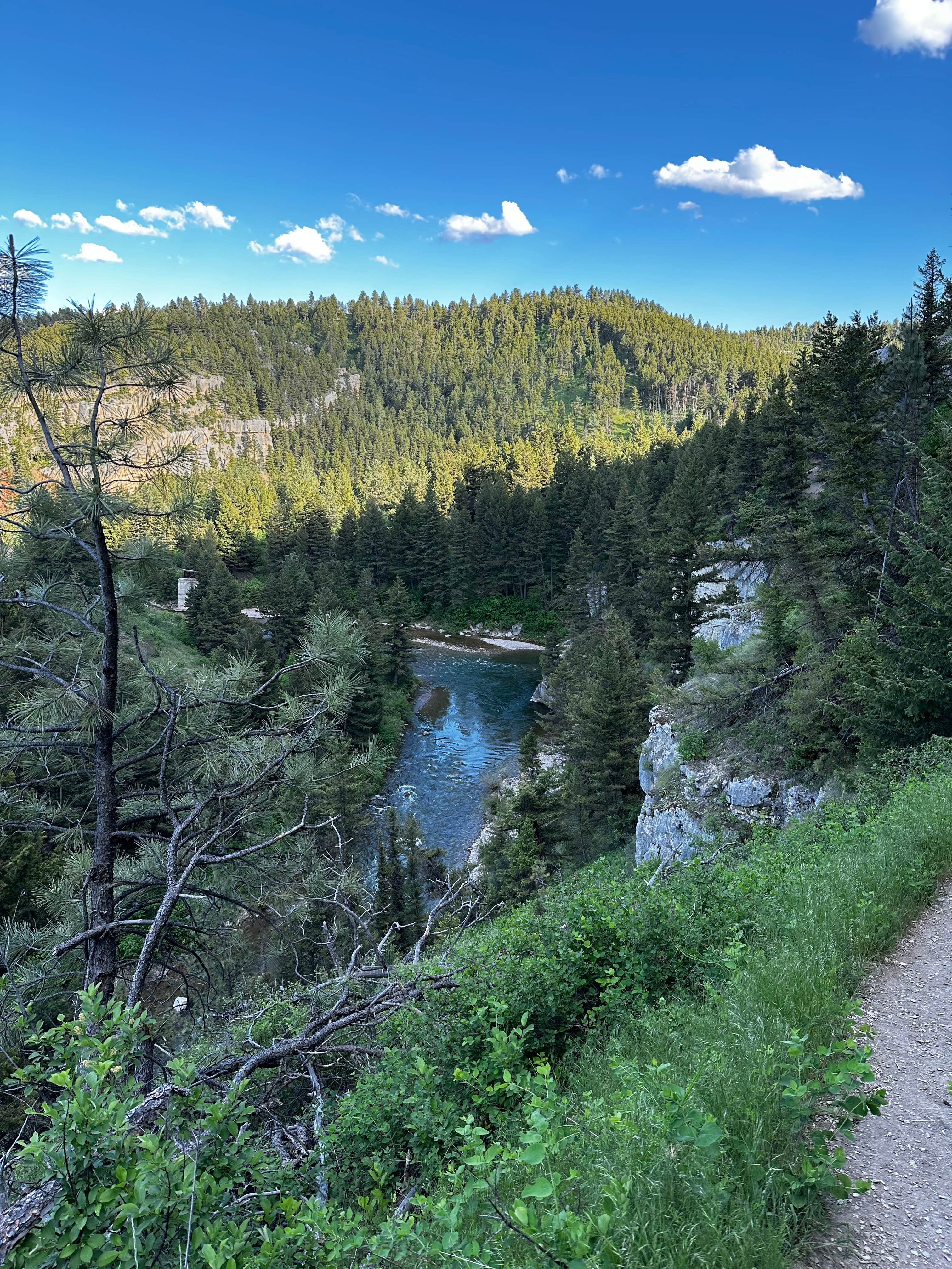 Camper-submitted photo at Sluice Boxes State Park Campground near Black Eagle, MT