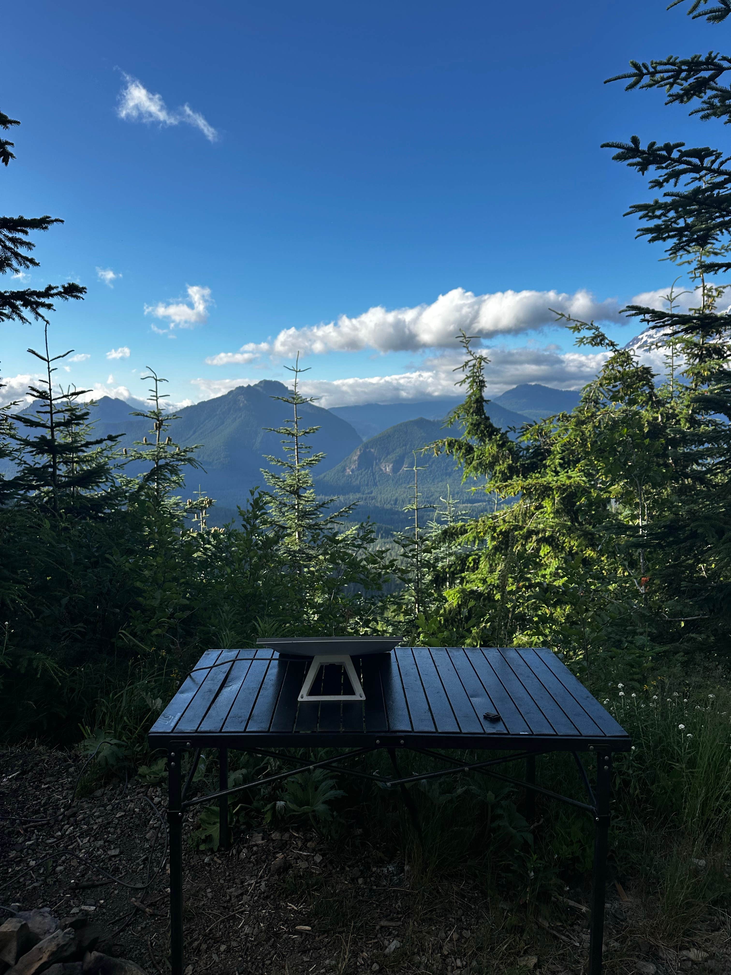 Camper-submitted photo at Small Site but Million $ View! near La Grande, WA