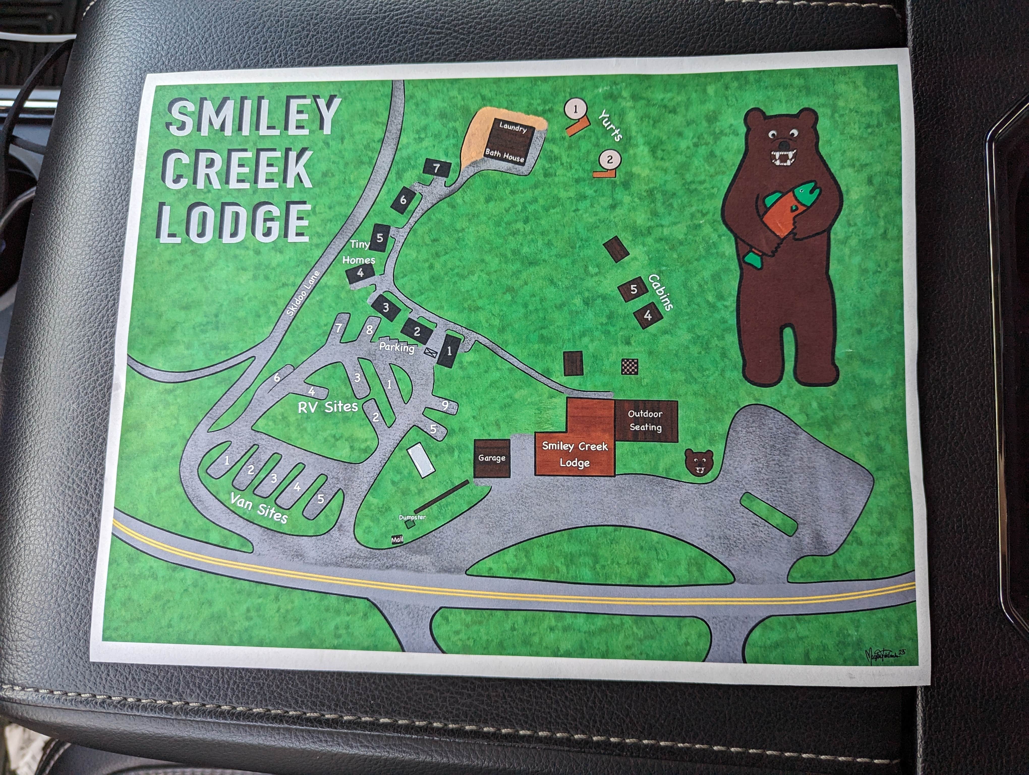 Camper-submitted photo at Smiley Creek Lodge near Clayton, ID