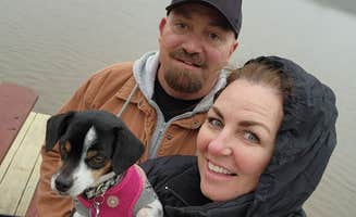 Amilyn W.'s photo of camping with pets at Smith Creek Recreation Area near Beatrice, NE