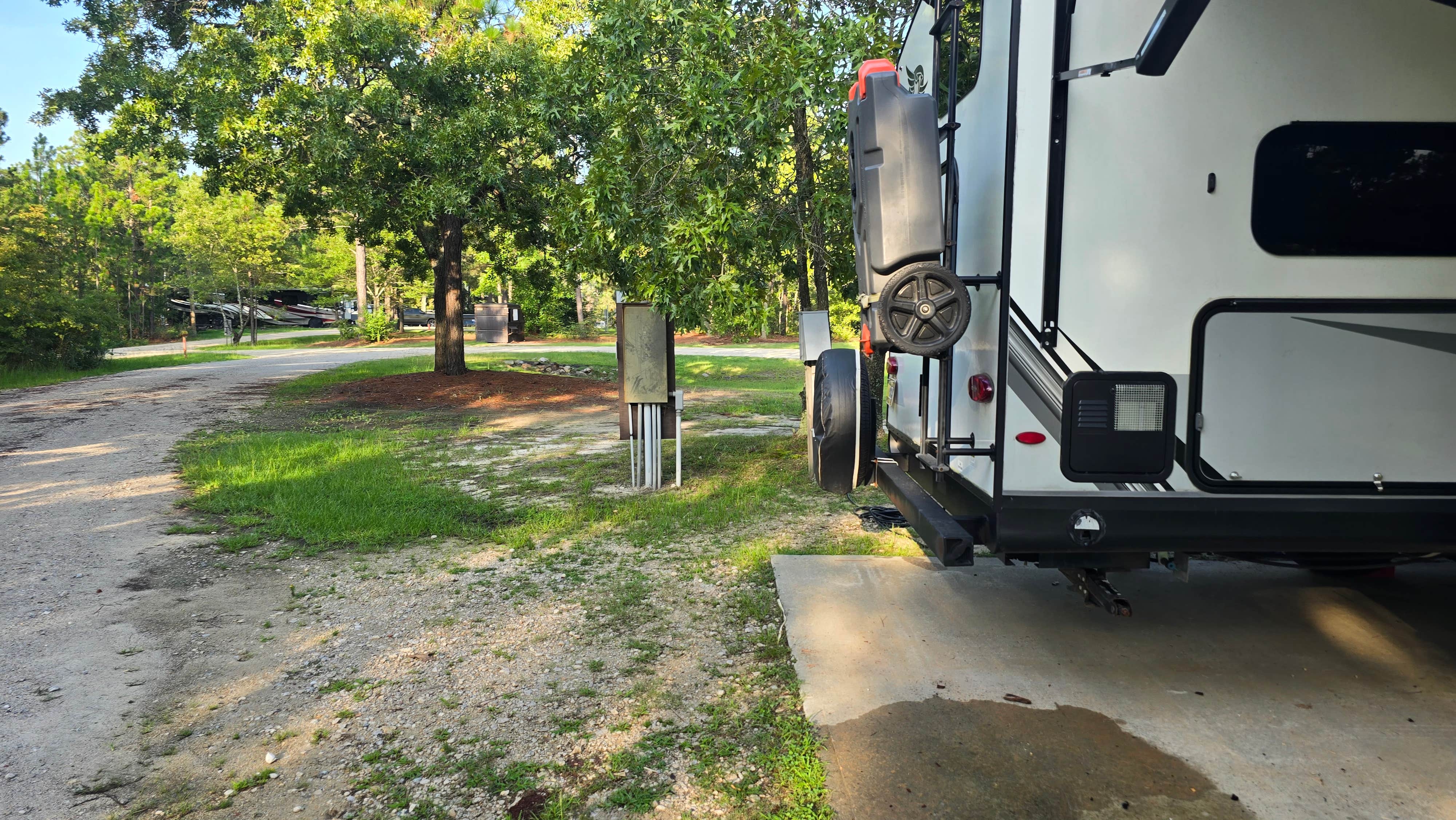 Greg B.'s photo of rv camping at Smith Lake Army RV Park near Spring Lake, NC