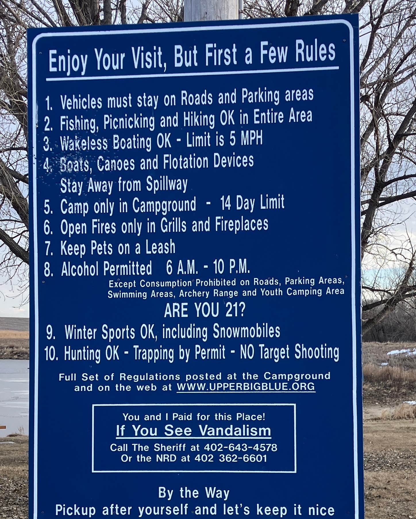 Camper-submitted photo at Smiths Creek Recreational Area near Pleasant Dale, NE