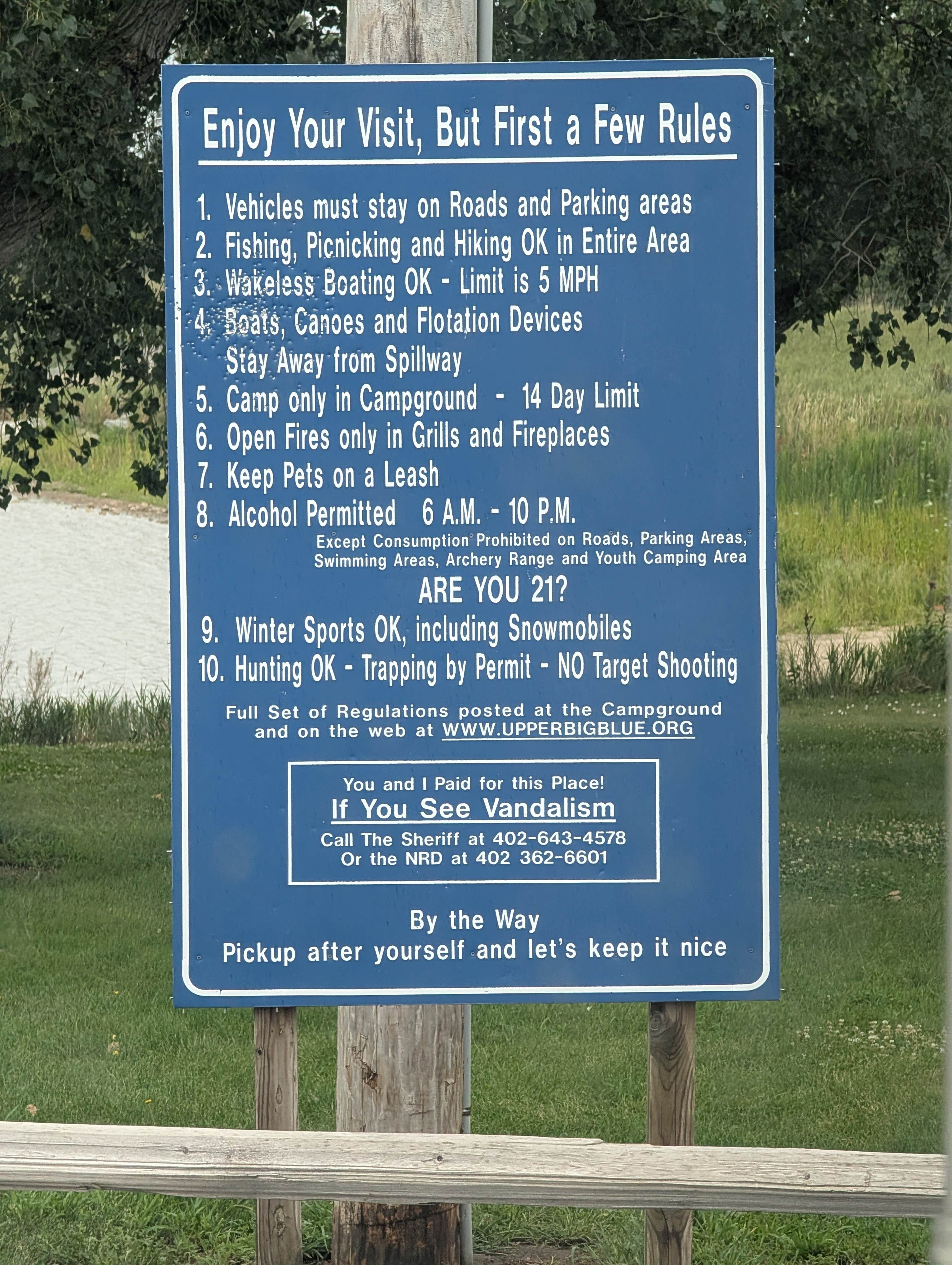 Camper-submitted photo at Smiths Creek Recreational Area near Seward, NE