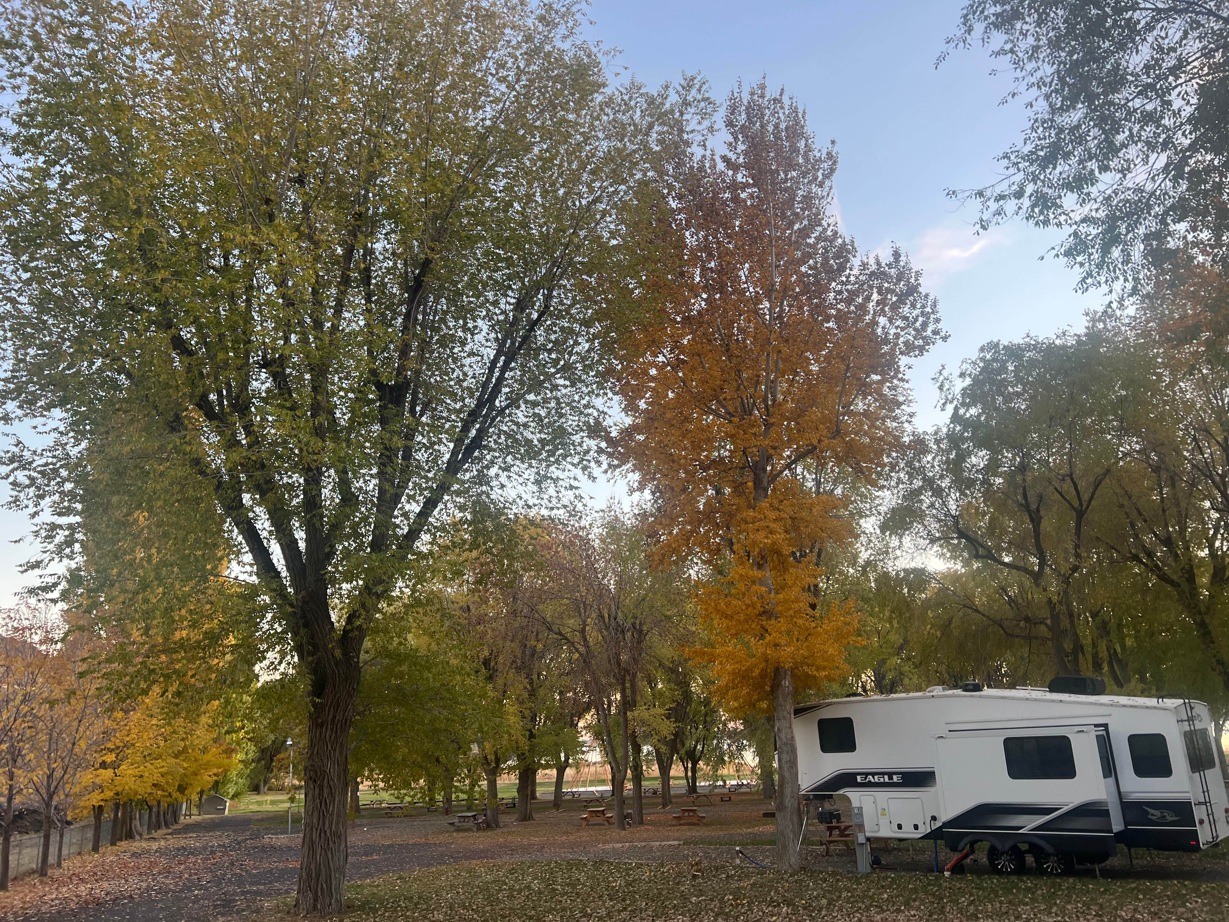 Carly B.'s photo of rv camping at Smokiam RV Resort near Chelan, WA