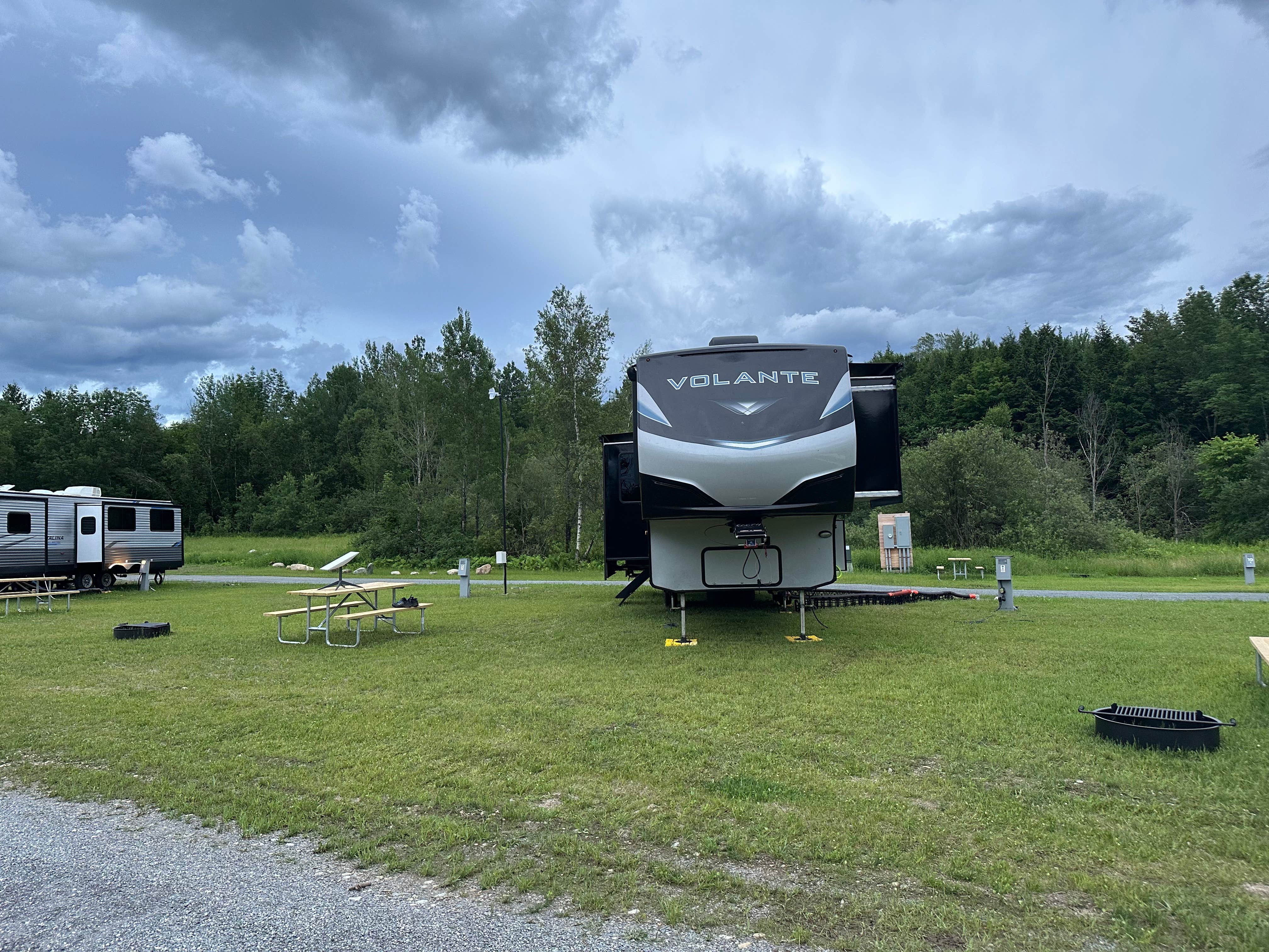 Beth R.'s photo of rv camping at Smugglers Notch State Park Campground near Barre, VT