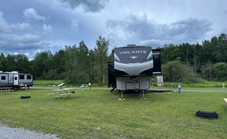 Beth R.'s photo of rv camping at Smugglers Notch State Park Campground near New Haven, VT