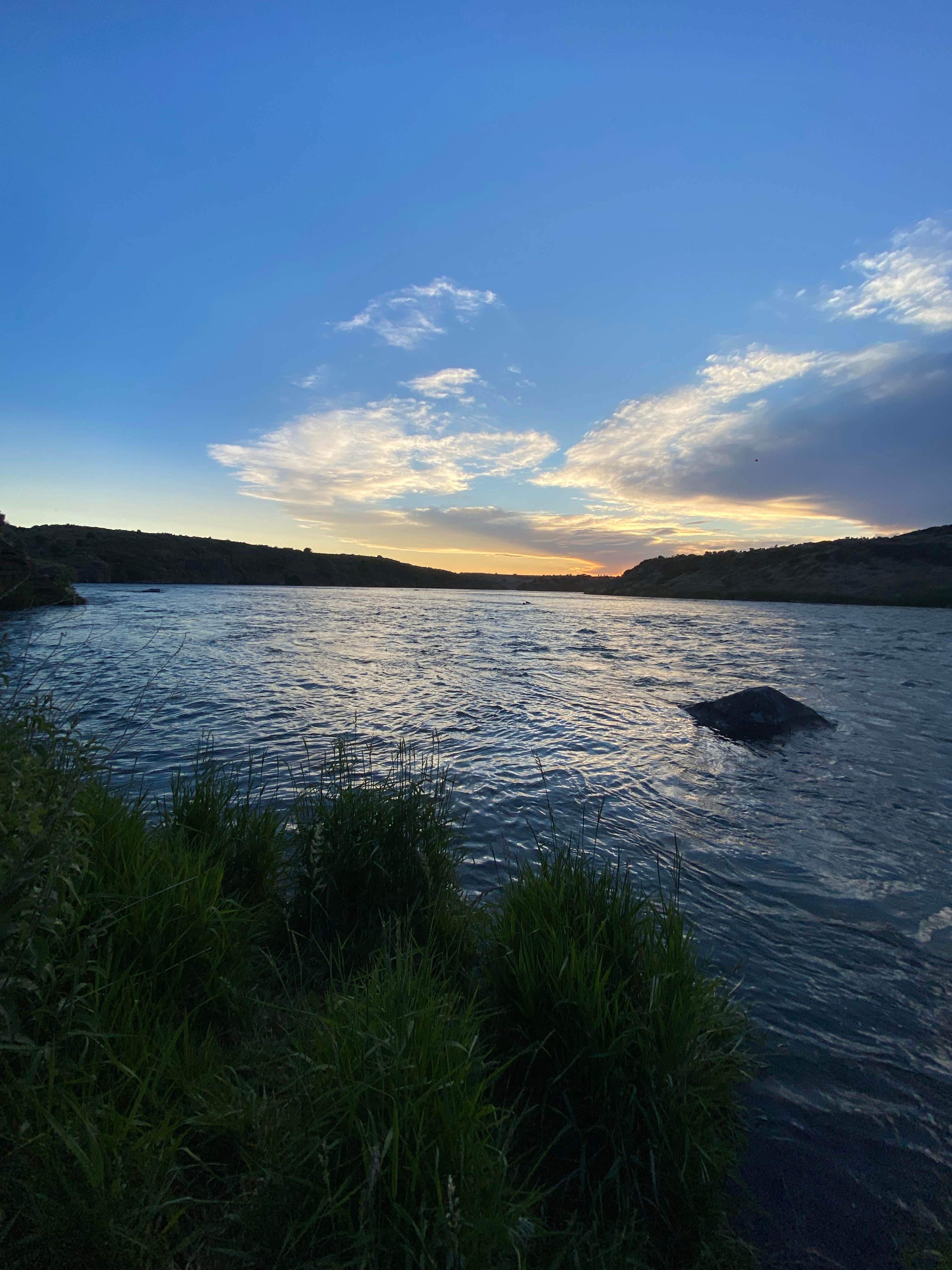 Imerie T.'s photo of a dispersed camping area at Snake River Vista Recreation Site near Pocatello, ID