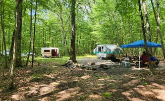 Sue B.'s photo at Snow Hill Roadside Campsites — Delaware State Forest near Skytop, PA