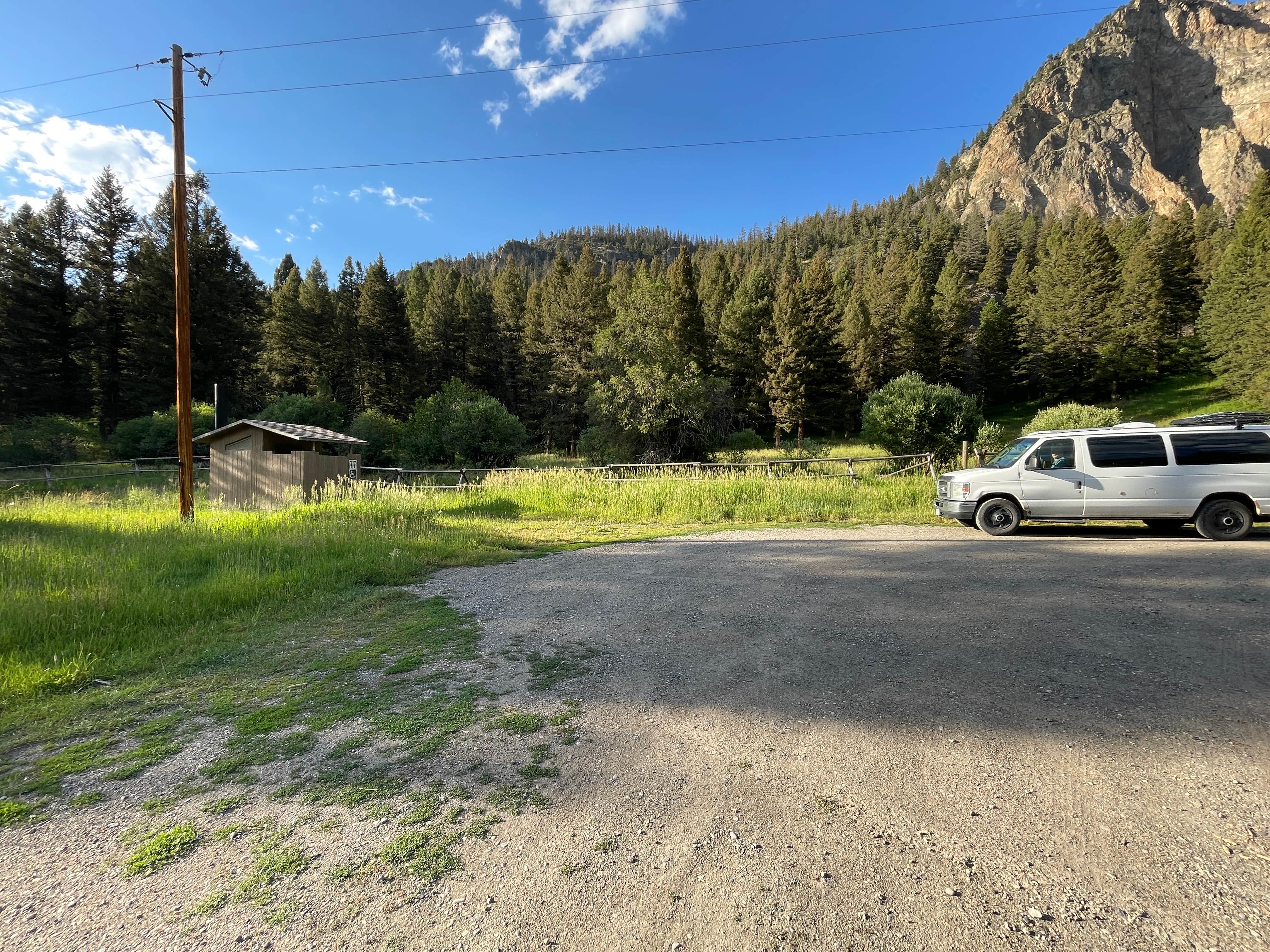Camper-submitted photo at Snowbank Trailhead near Gardiner, MT
