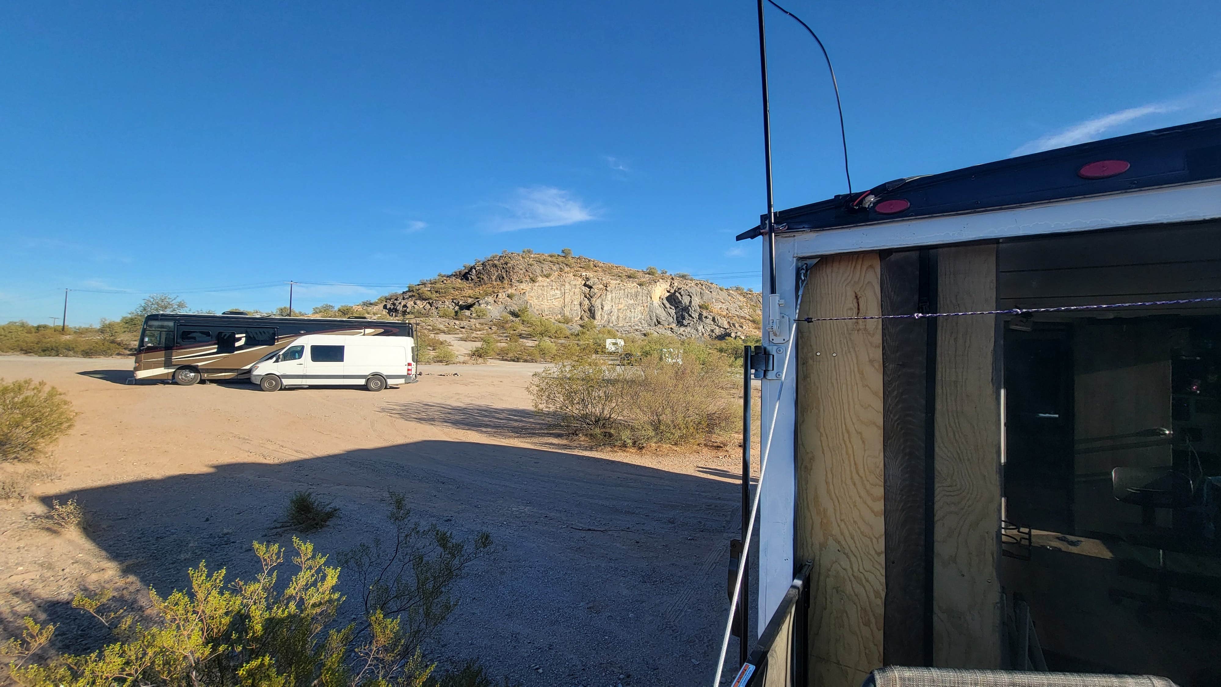 ron R.'s photo of rv camping at Snyder Hill BLM Camping Area near Topawa, AZ