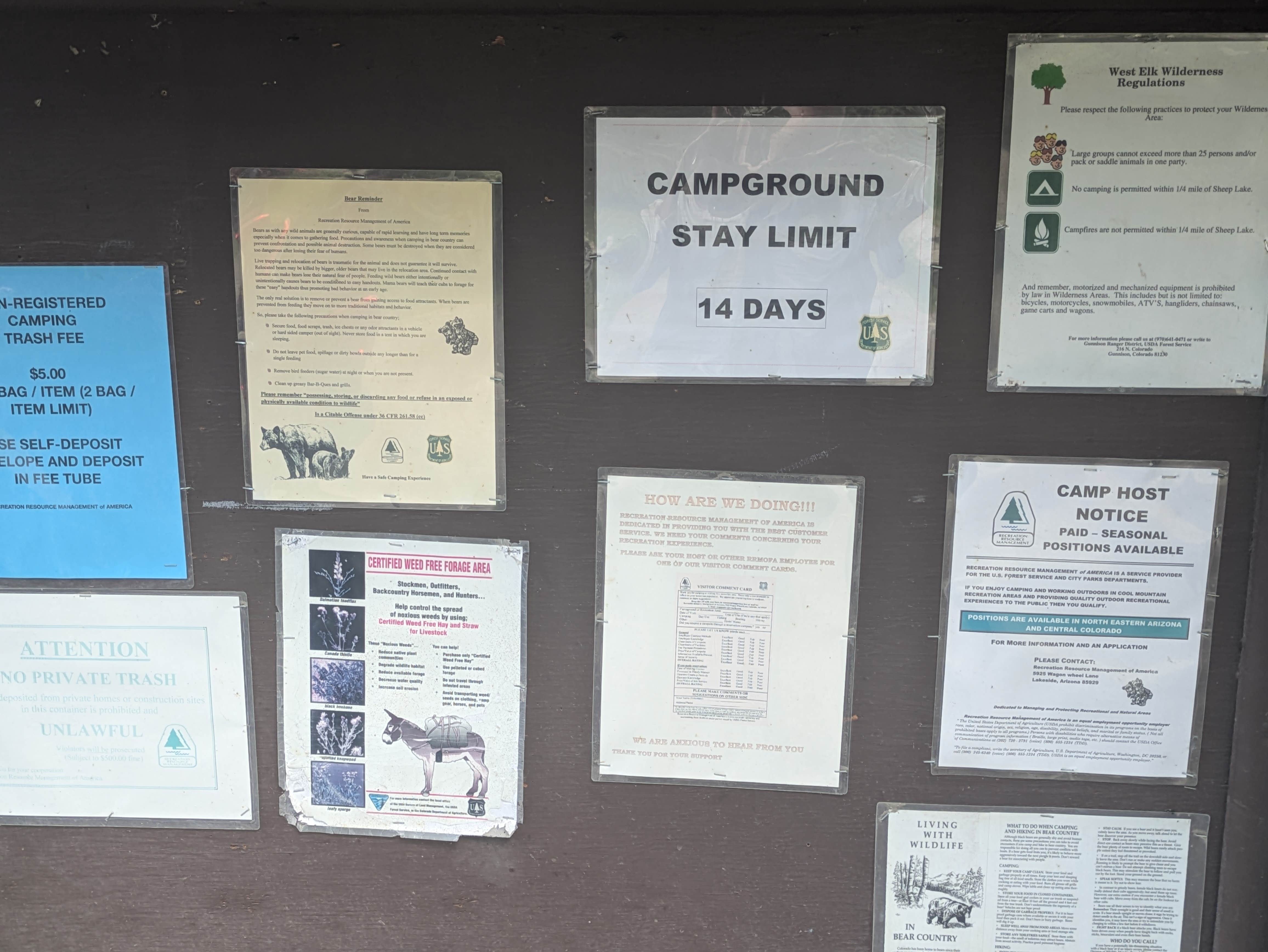 Camper-submitted photo at Soap Creek Camp near Gunnison, CO