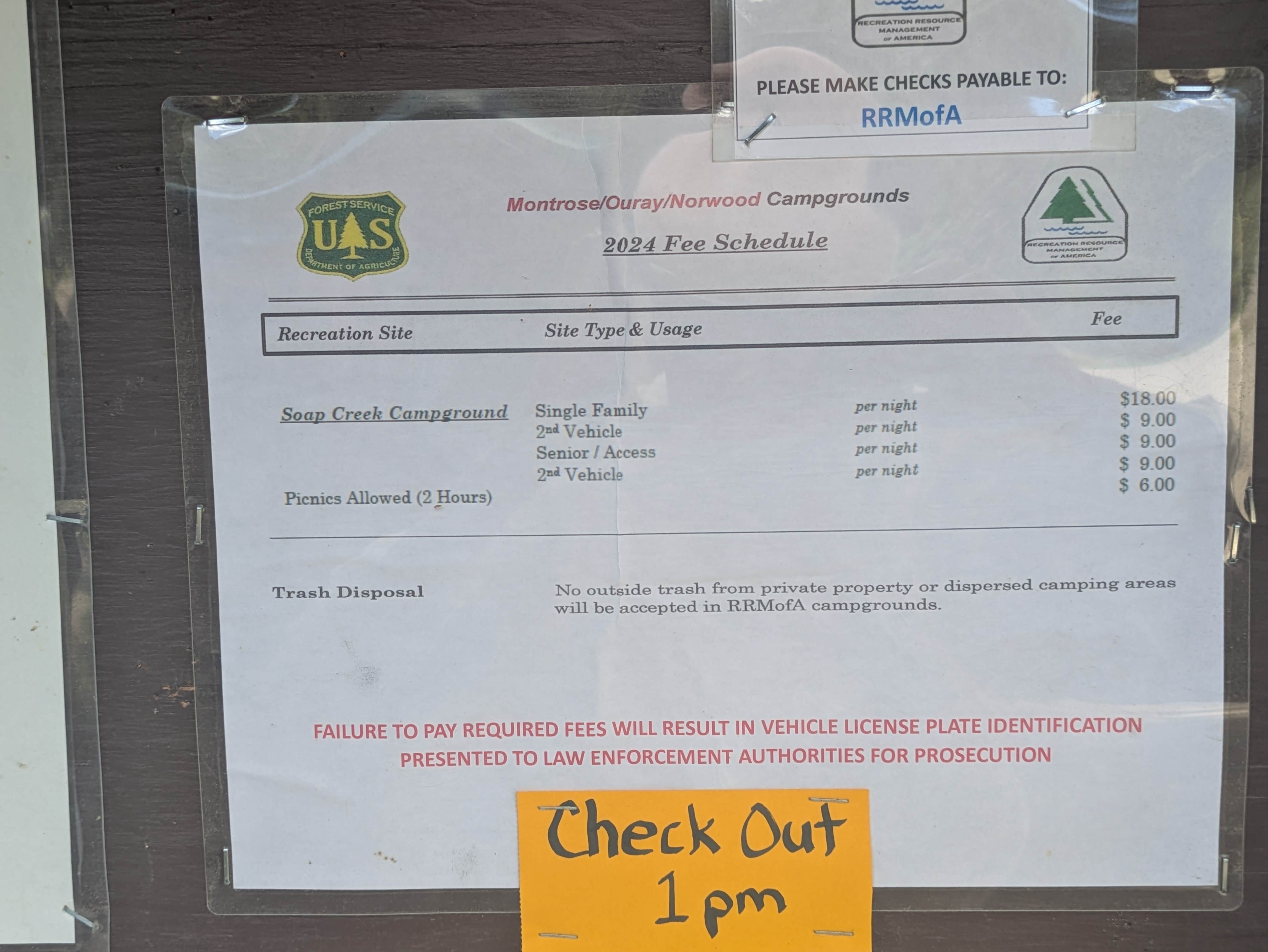 Camping near Nelson's Gulch Boat-in Campsite: Soap Creek Camp, Crawford, Colorado