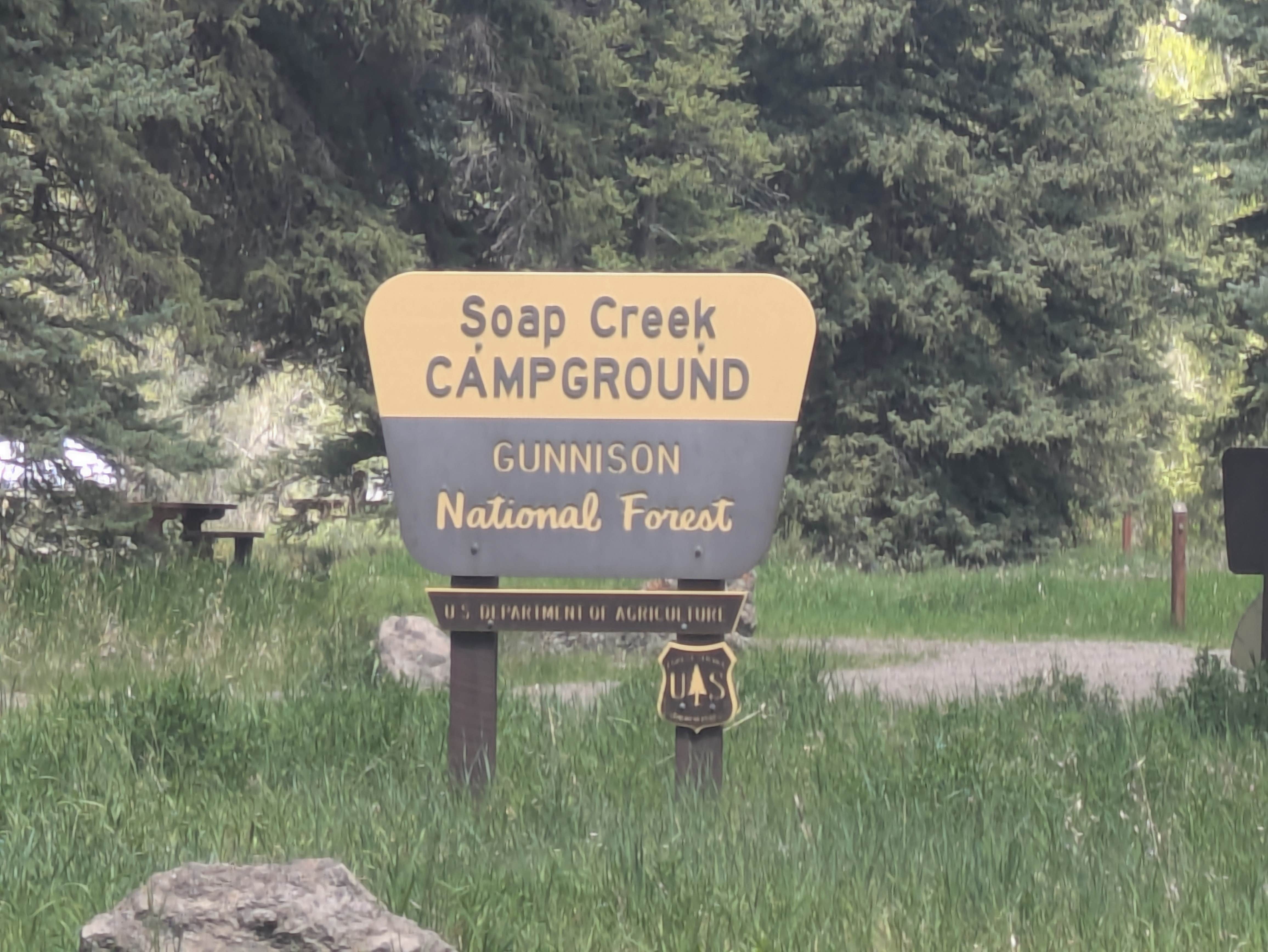 Camper-submitted photo at Soap Creek Camp near Gunnison, CO