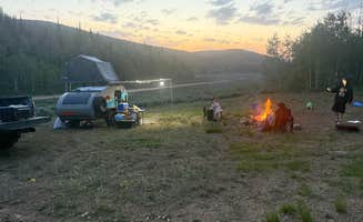 Eddie P.'s photo of a dispersed camping area at Soapstone Basin Dispersed Camping near Tabiona, UT