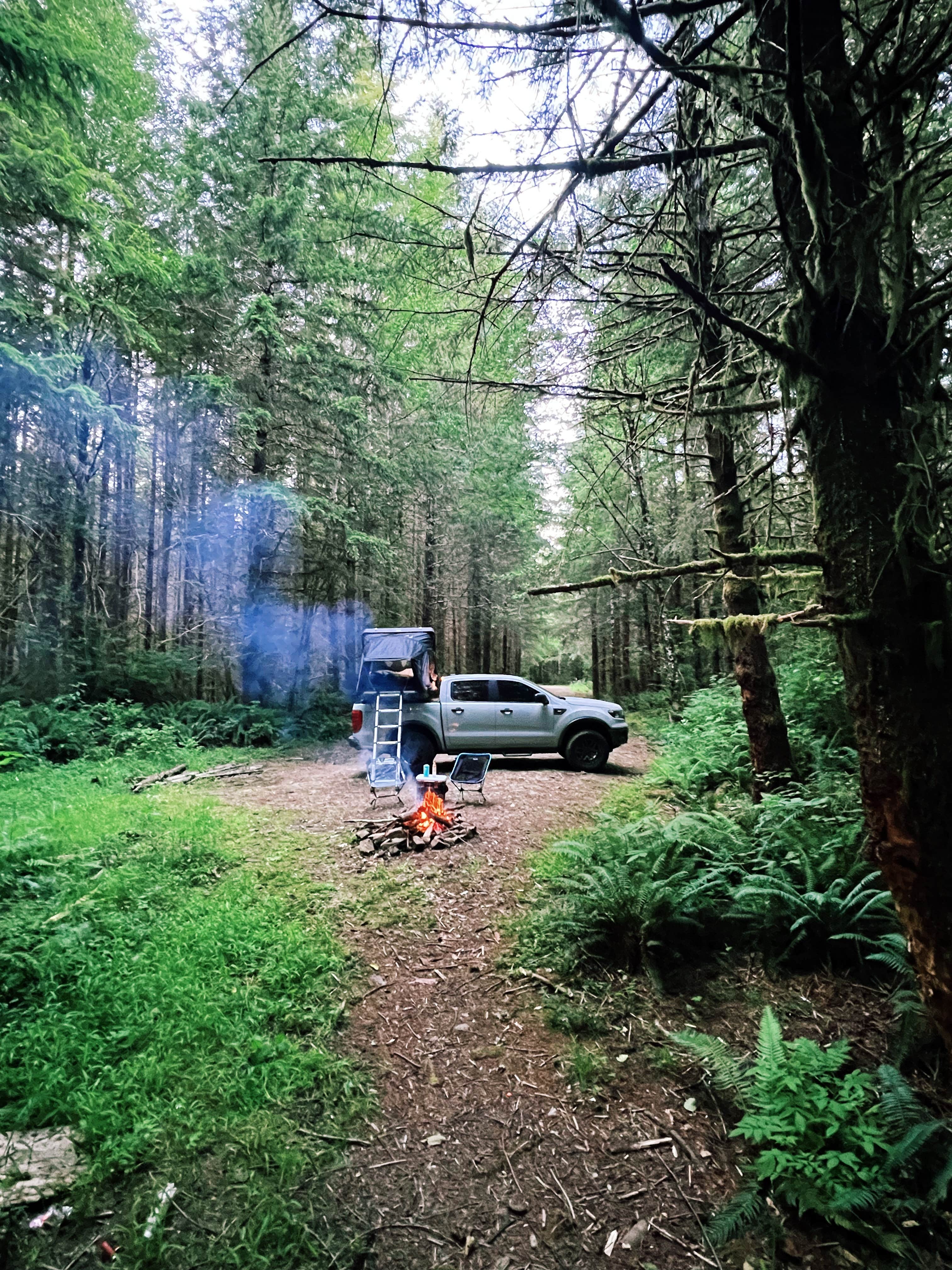 Camper-submitted photo at soapstone lake trail dispersed camping near Manzanita, OR