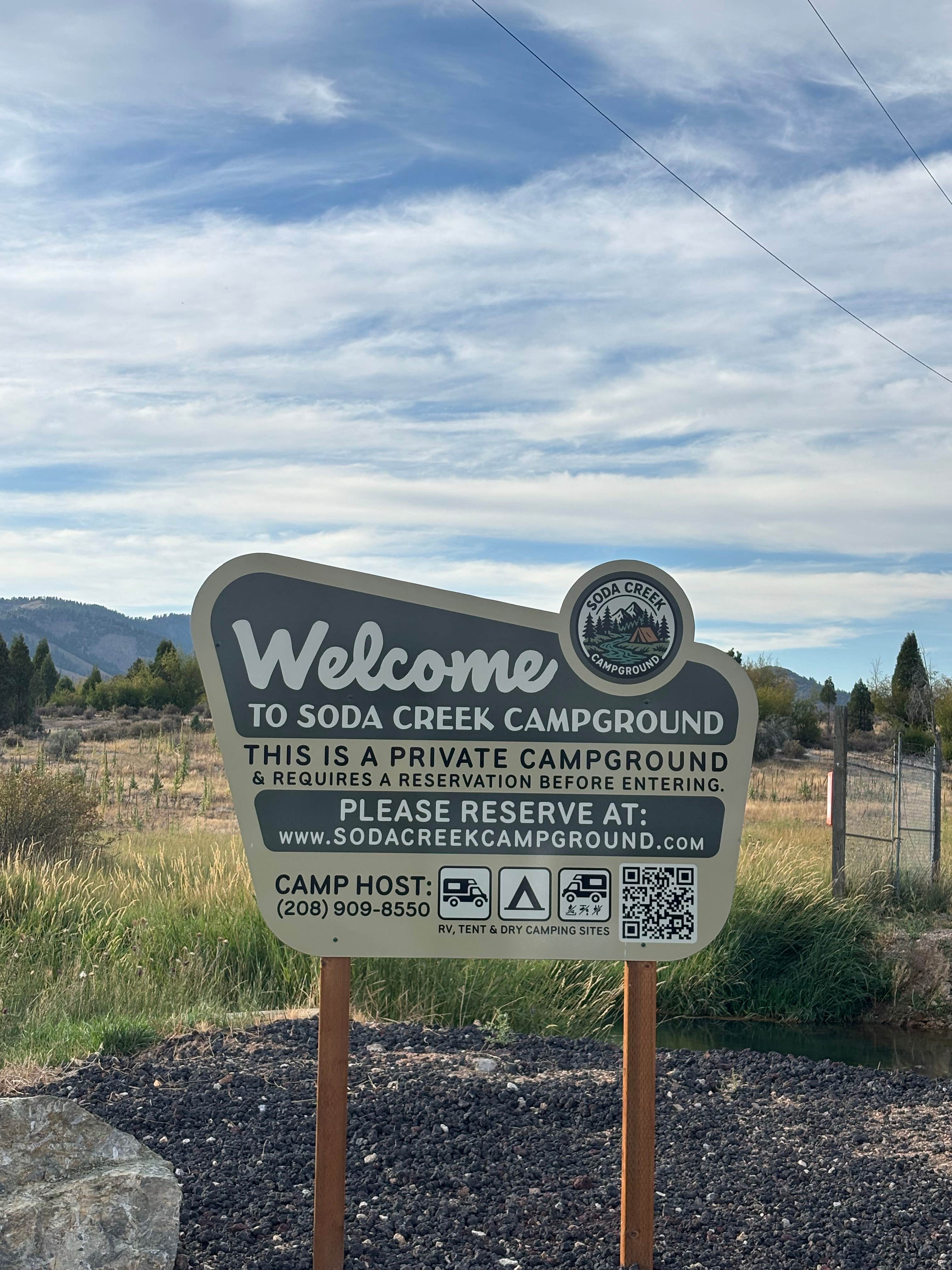 Camper-submitted photo at Soda Creek Campground near Soda Springs, ID
