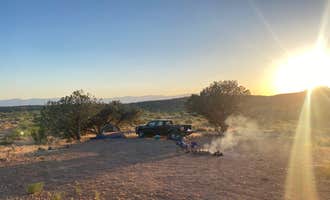 Camping near Bull Pen Run: Soda Springs Road, Rimrock, Arizona