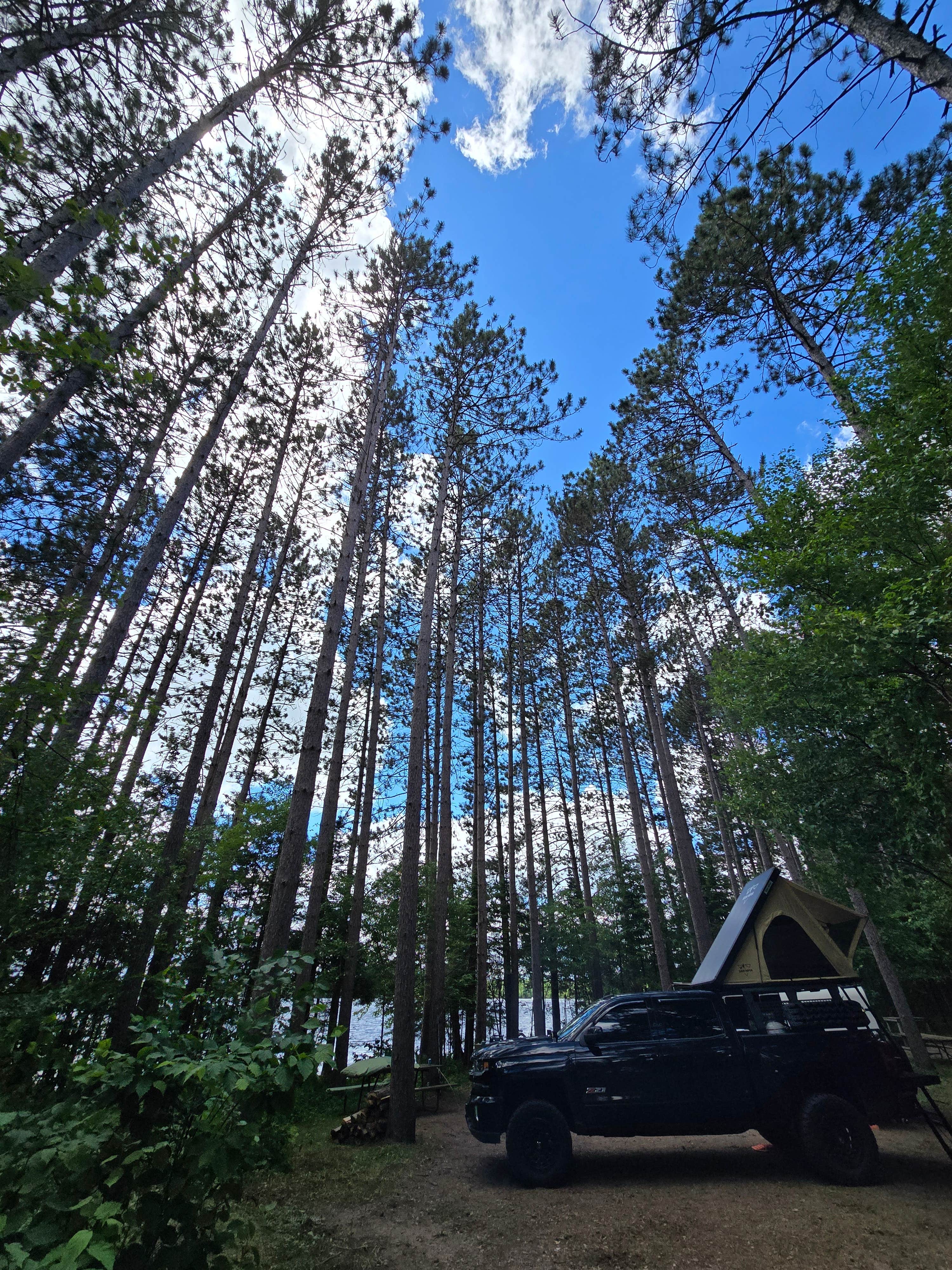 Camper-submitted photo at Solberg Lake County Park near Chequamegon-Nicolet NF