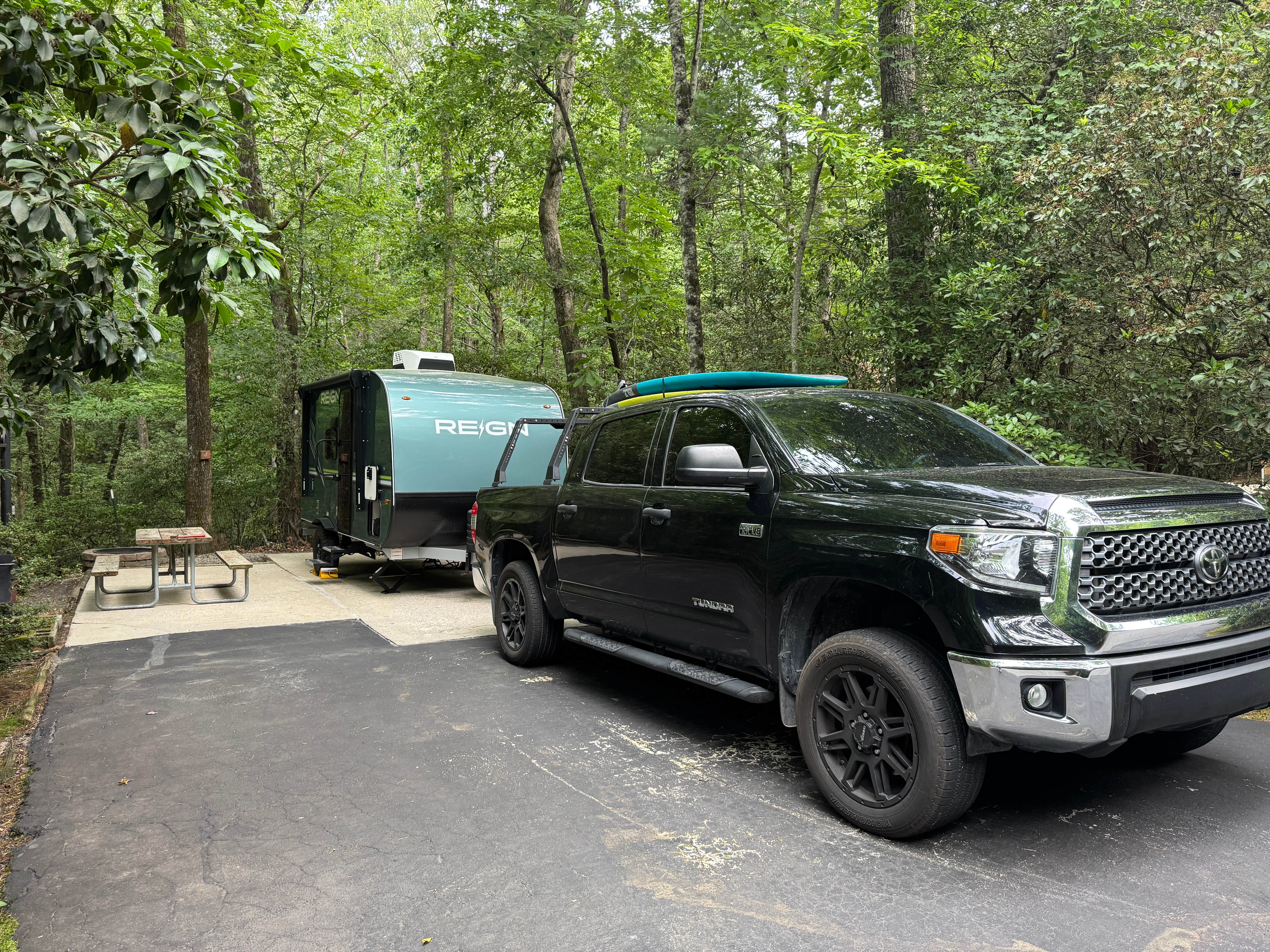 Camper-submitted photo at Solitude Pointe Cabins & RV Park near Travelers Rest, SC