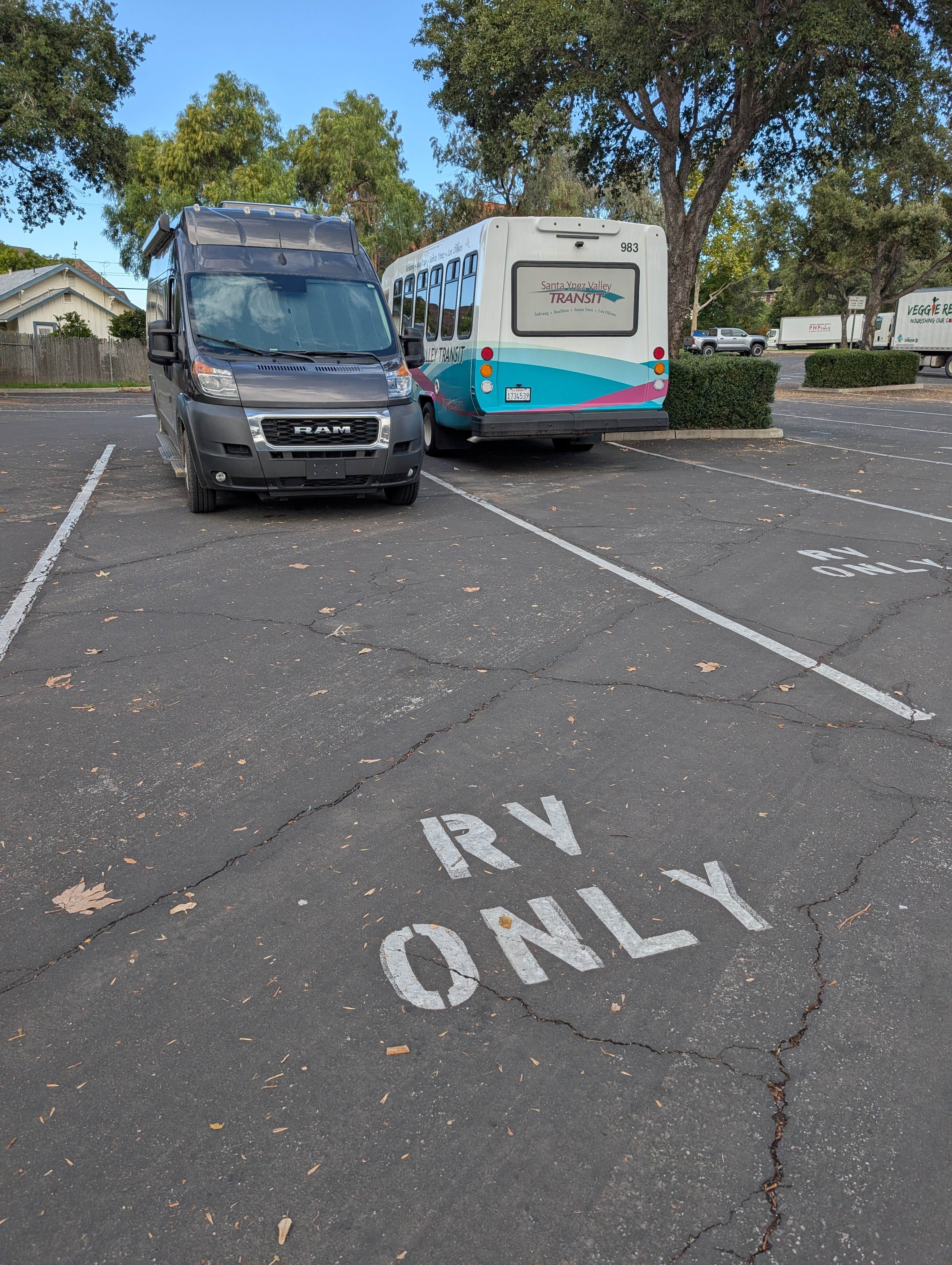 Wesley A.'s photo of rv camping at Solvang RV Parking near Goleta, CA