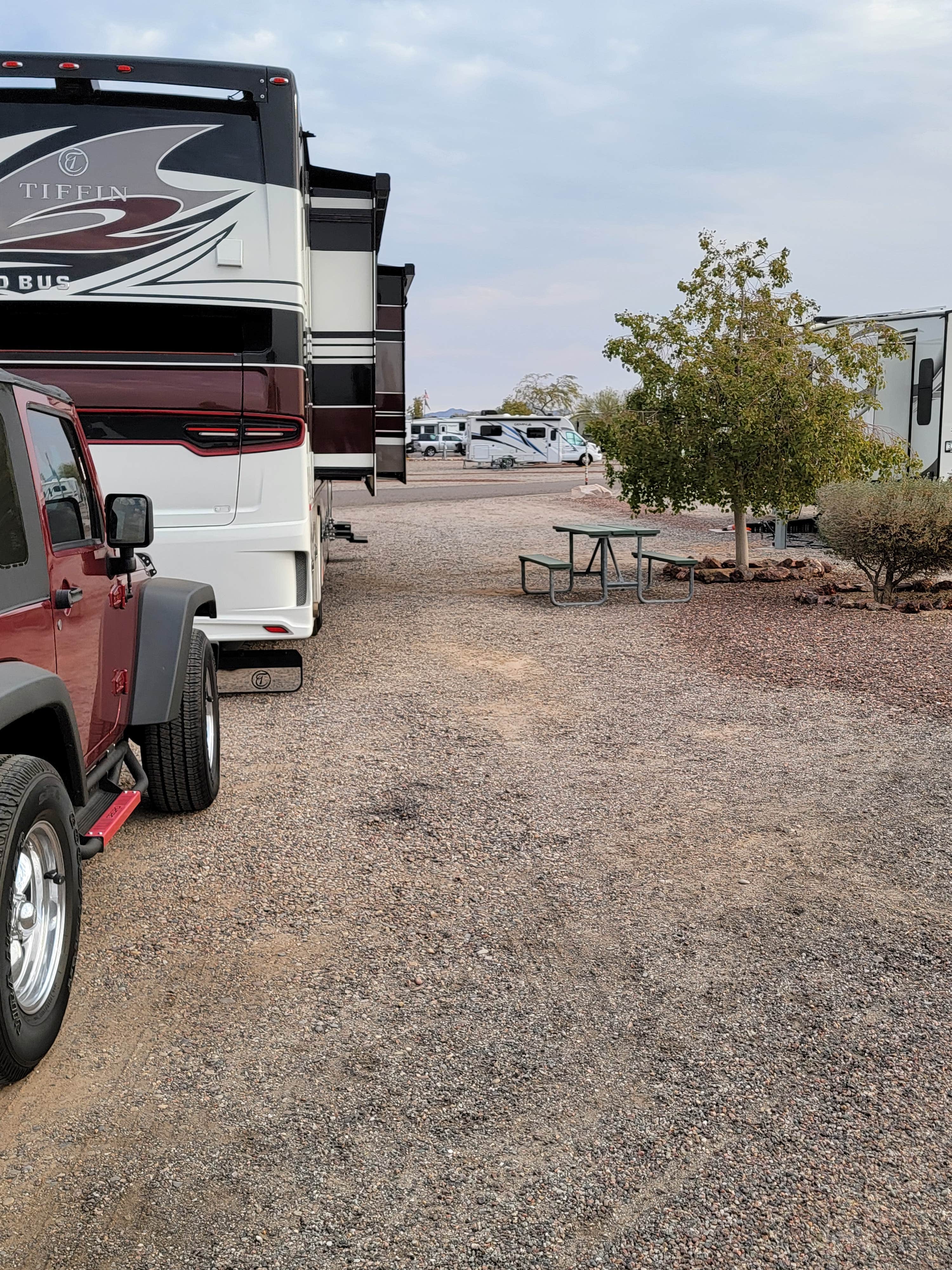 Tonya B.'s photo of rv camping at Sonoran Desert RV Park near Tonopah, AZ