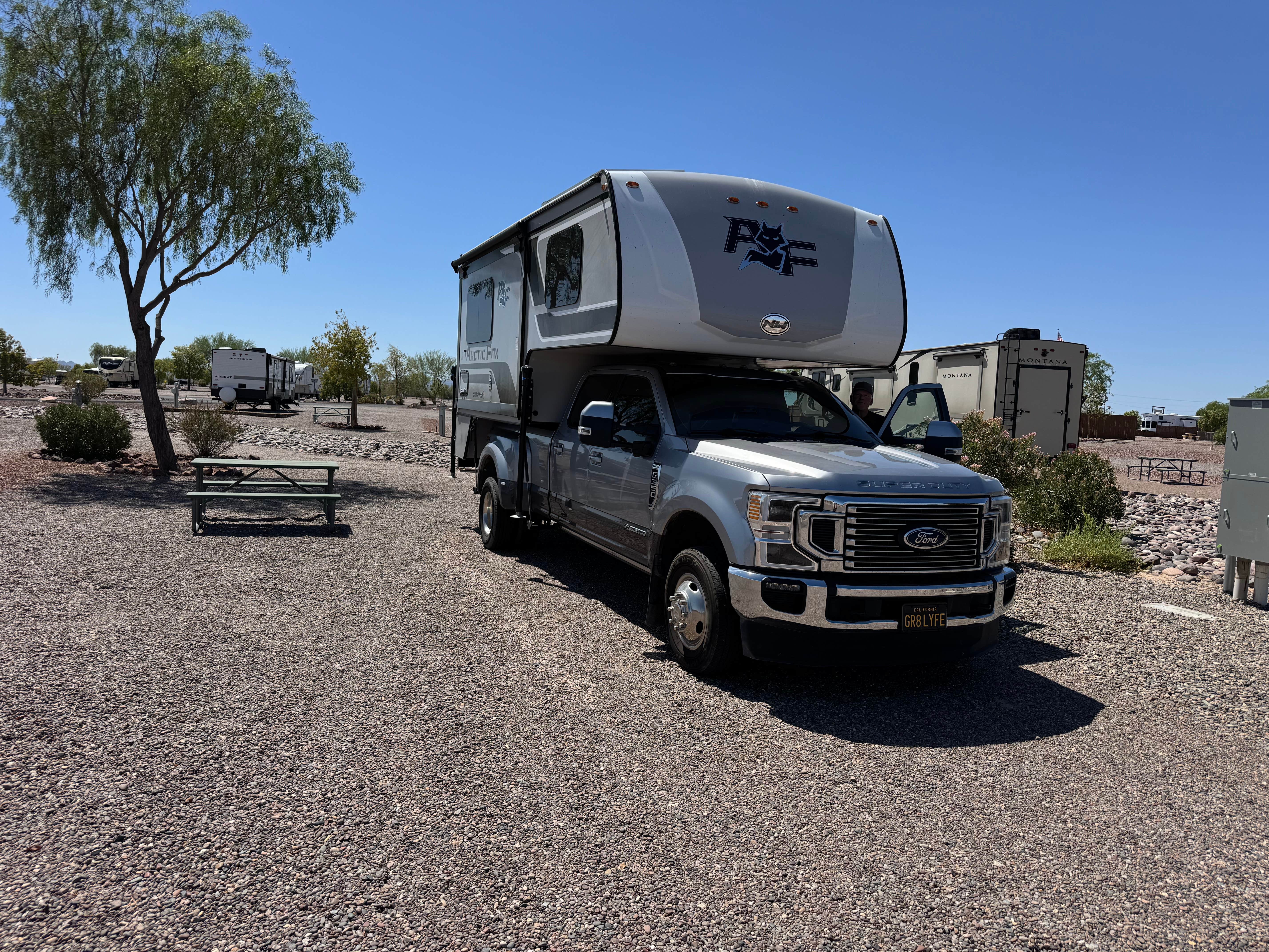Lee D.'s photo of rv camping at Sonoran Desert RV Park near Goodyear, AZ