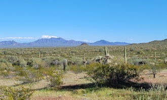 Camping near BLM Sonoran Desert National Monument - Vekol Road Dispersed Camping Area : Sonoran Monument Dispersed Camping, Goodyear, Arizona