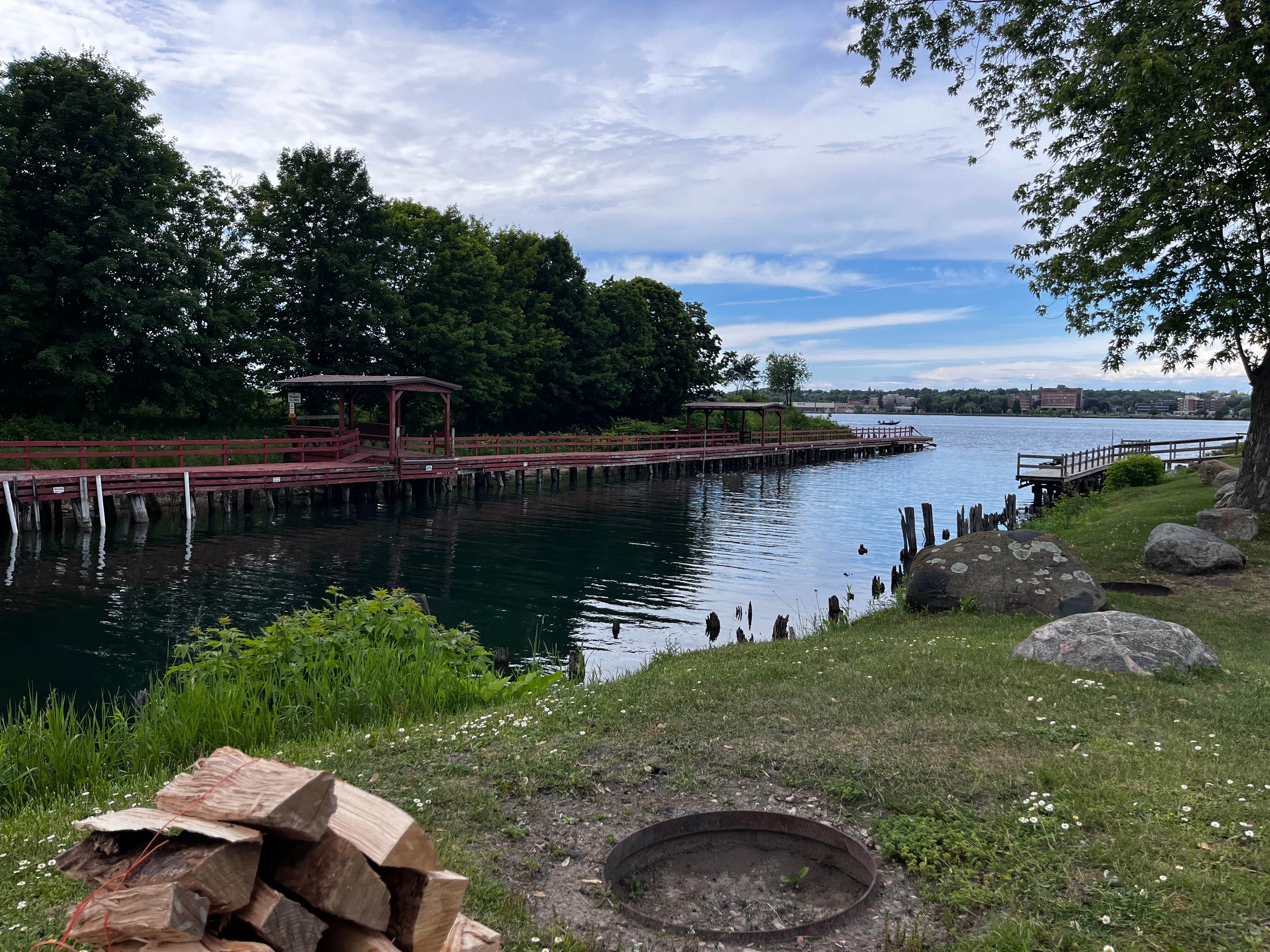 Camper-submitted photo at Soo Locks Campground near Sault Ste. Marie, MI